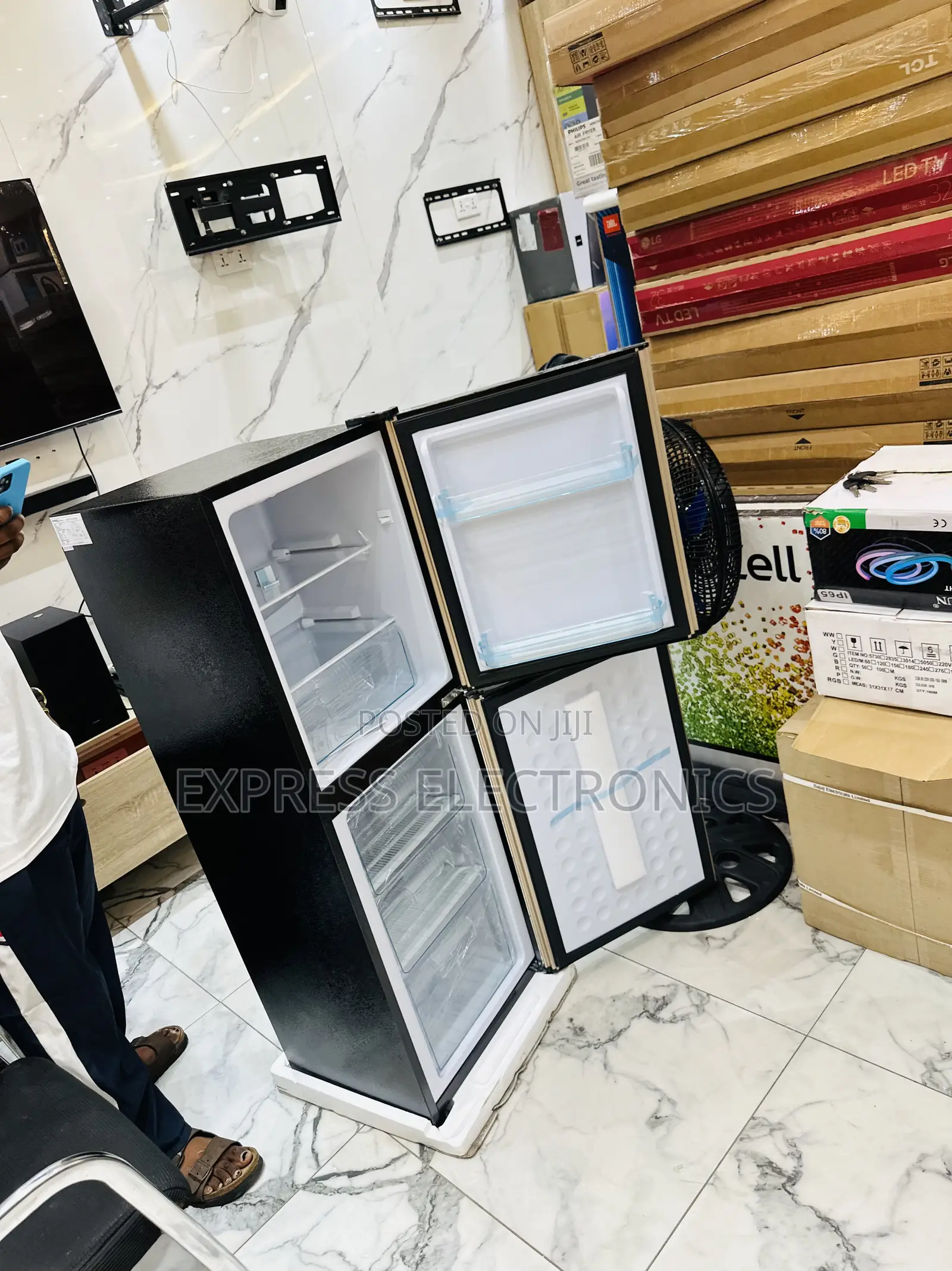 Kitchen Companion Double Door Fridge Nasd2-18fl