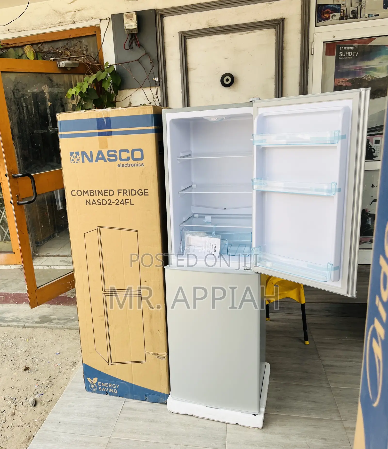 Efficient Nasco D2-24fl Double Door Refrigerator