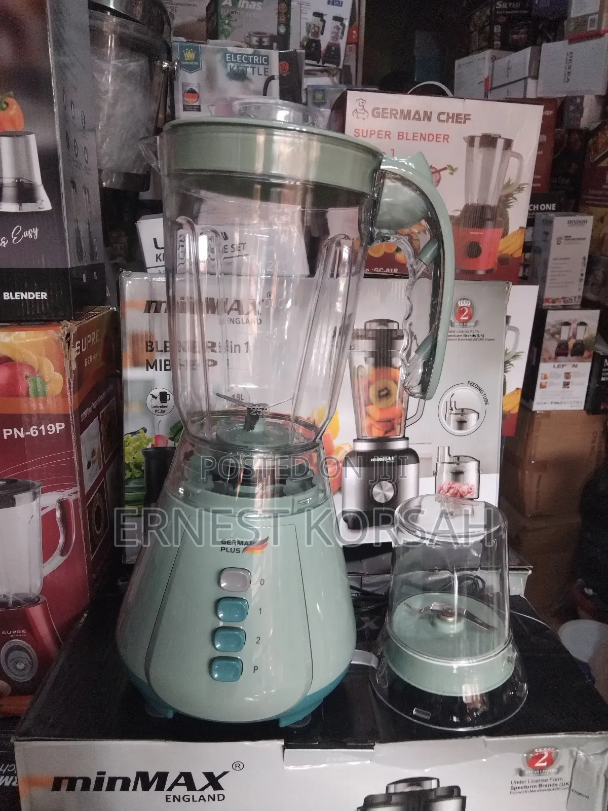 2 in 1 Inbreakable German Plus Blender