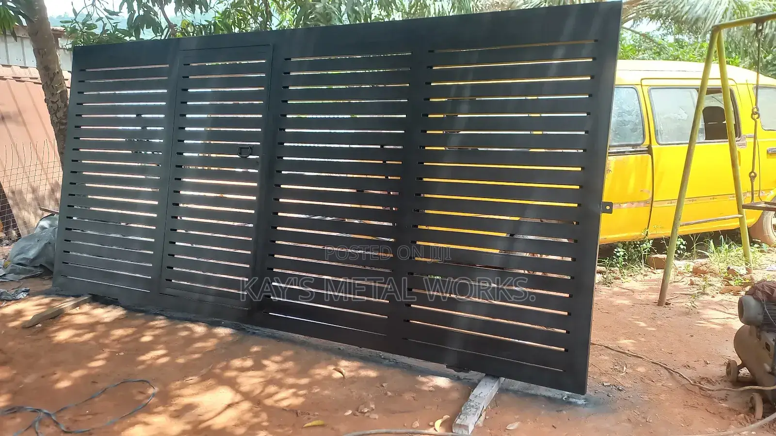 Galvanized Metals Gate