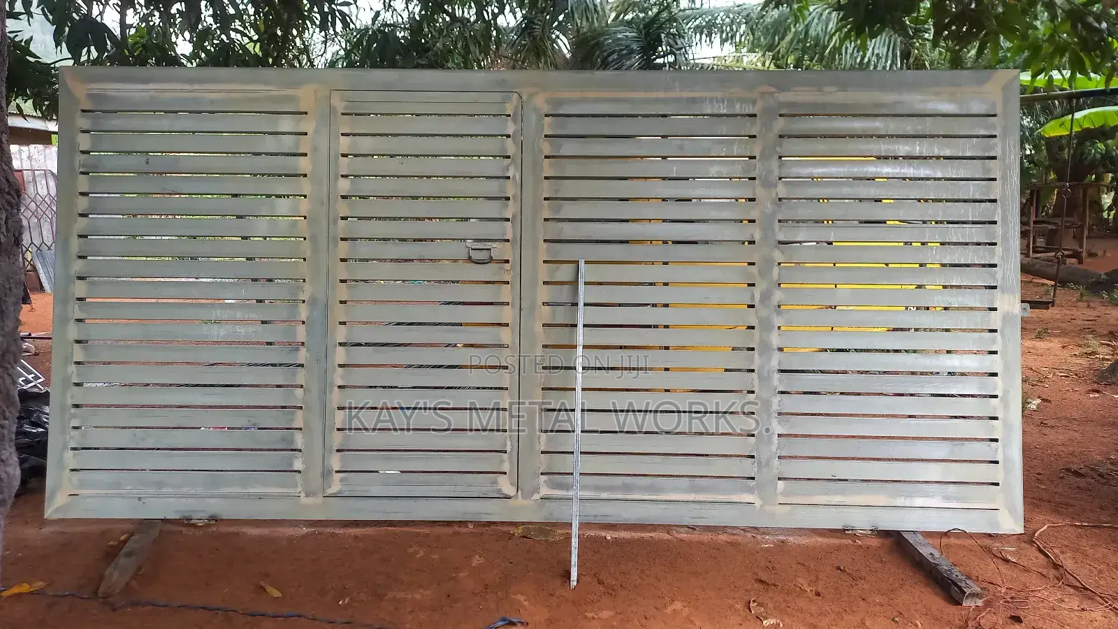 Galvanized Metals Gate