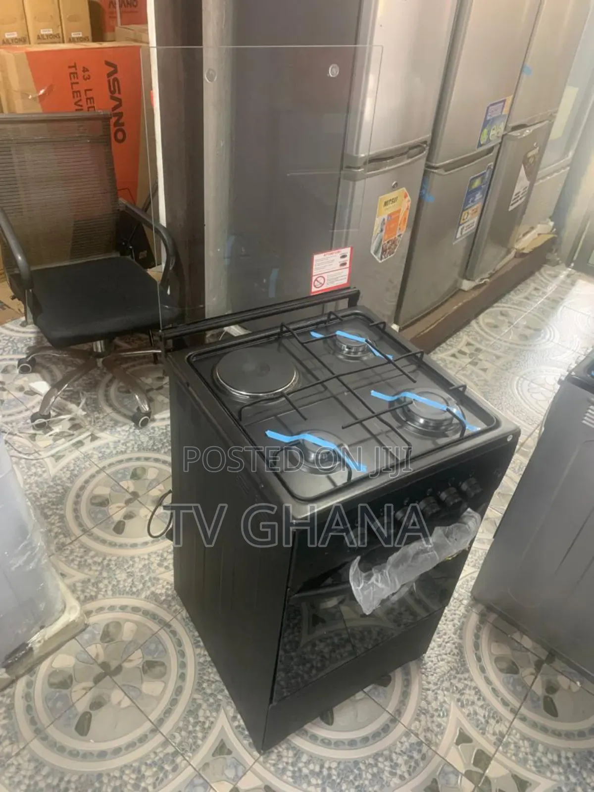 Most New 3 Burner With Oven 1 Electric Volcano Gas Cooker