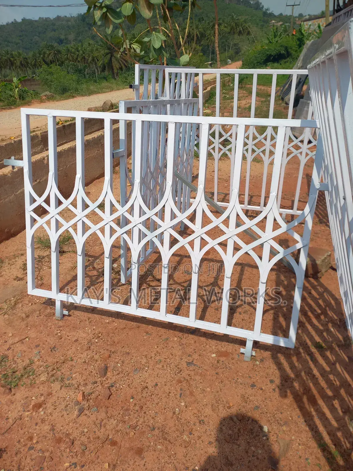 Galvanized Burglar Proof Windows Security Grilles