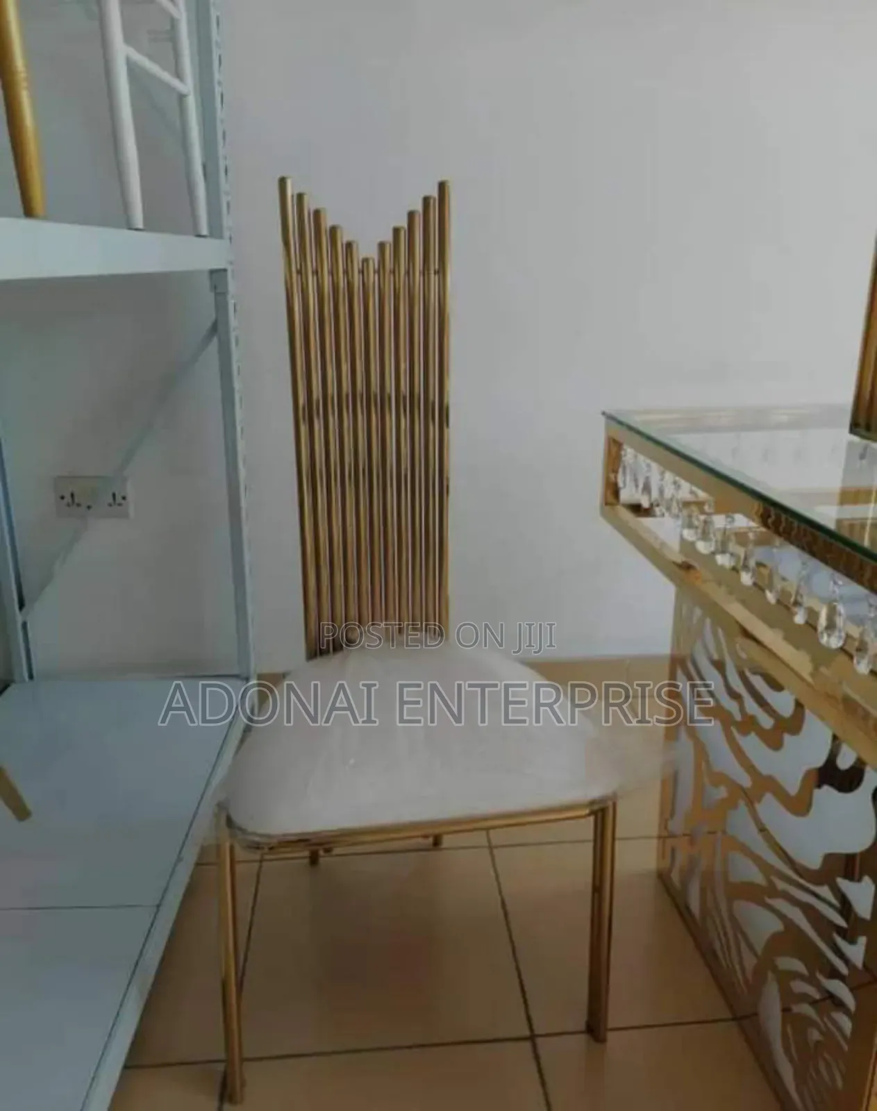 Designed Golden Chair for Event Vgd4