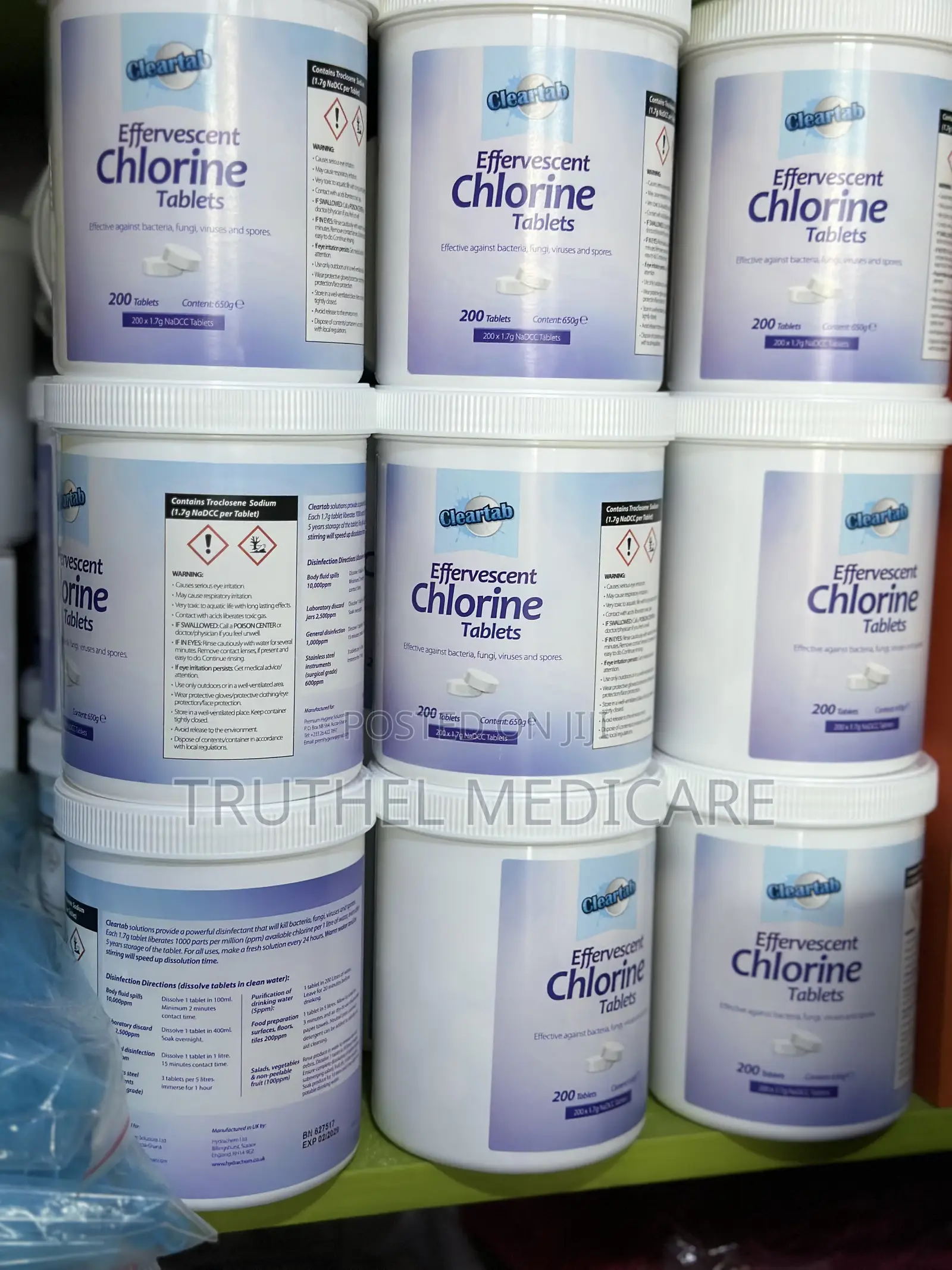 Chlorine Tablets(200pcs)