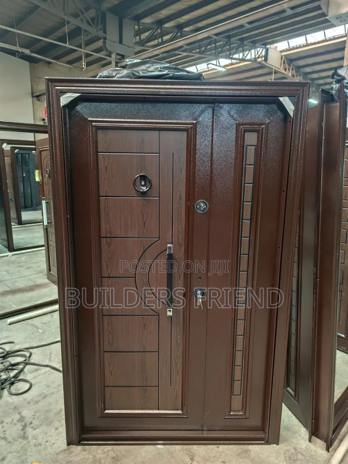 Classic One Half Turkish Entrance Double Lock Door
