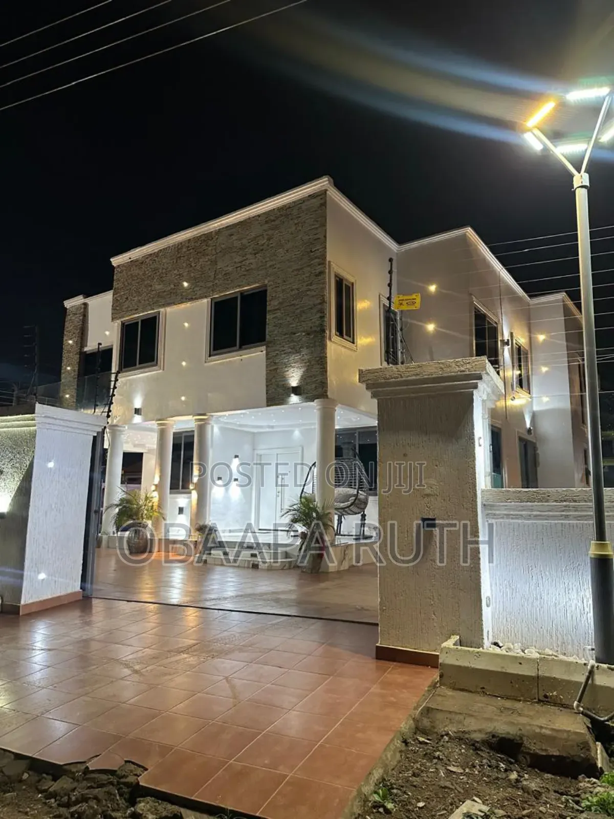 Furnished 5bdrm Duplex in Amasaman for sale