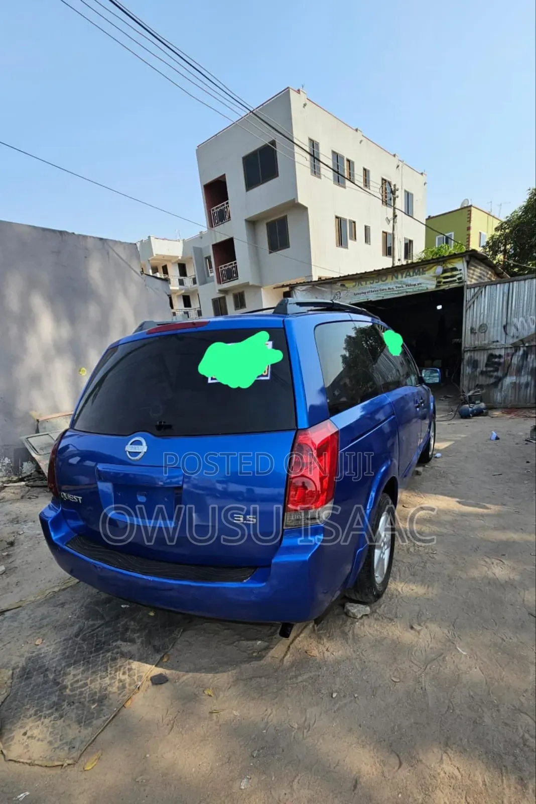 Nissan Quest 2009 Blue