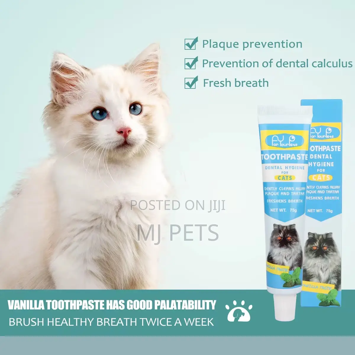 For Your Pets Toothpaste for Cats