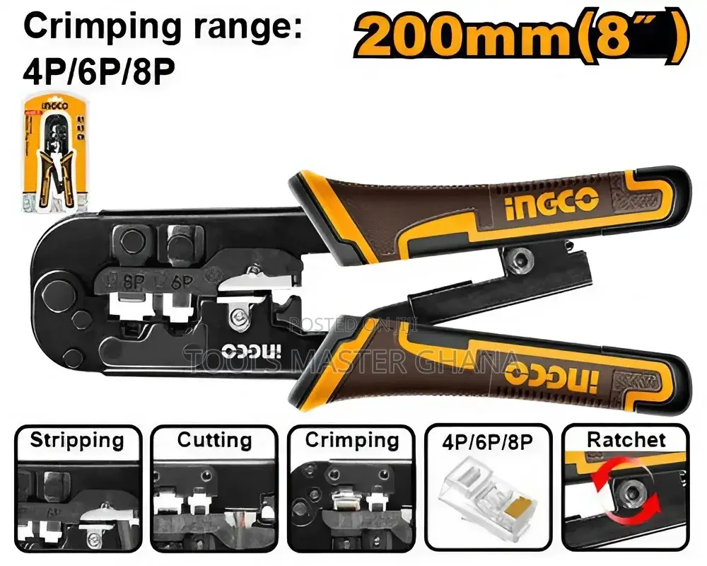 Modular Plug Crimper - Hmpcn2468r