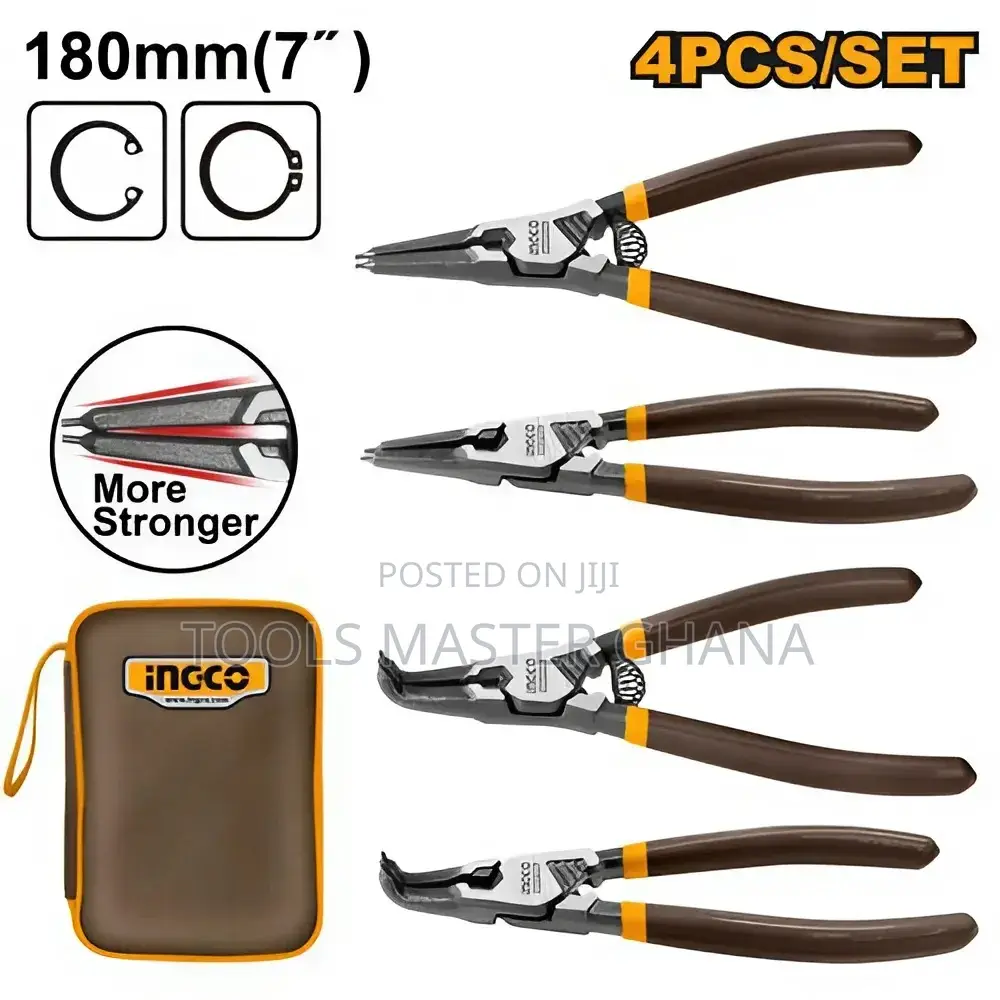 4 Pcs Circlip Pliers Set - Hccps26180