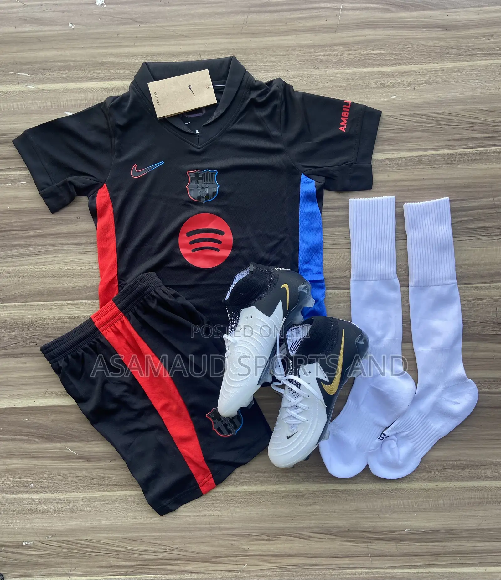 Original Kids Jersey With Football Boot Available