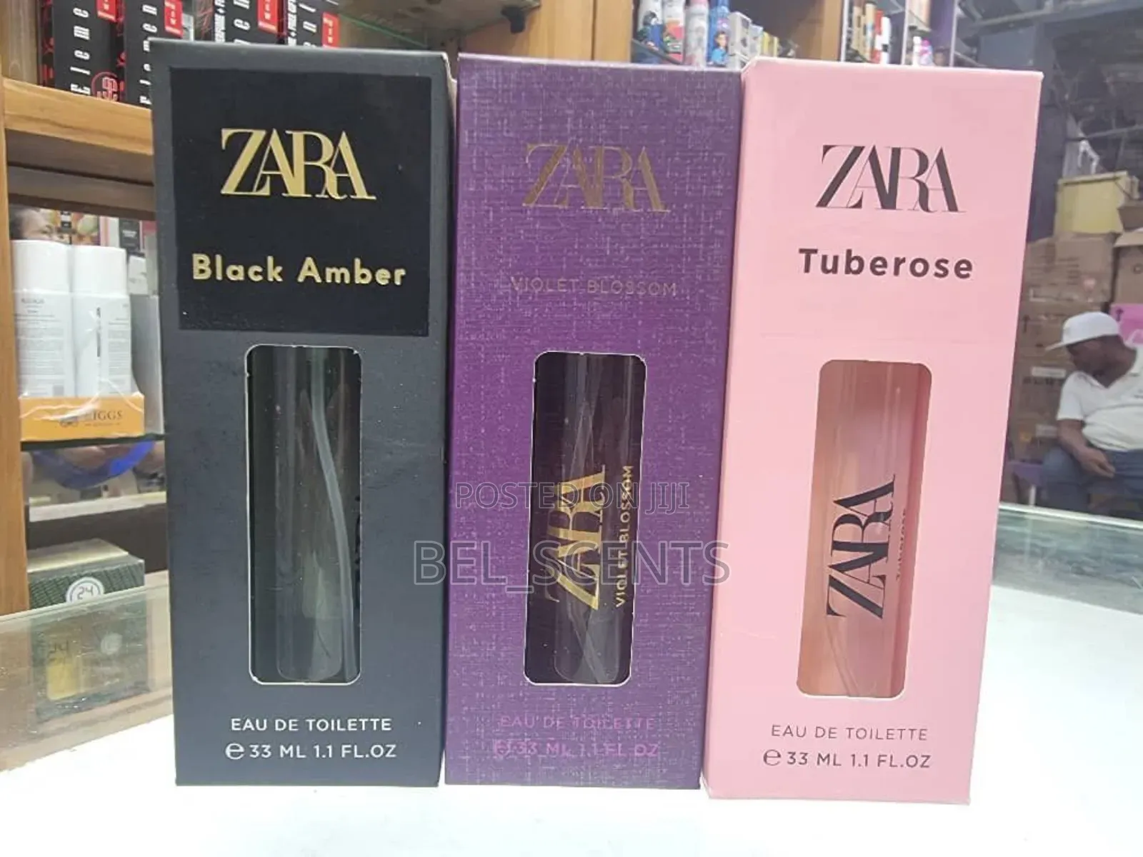 Zara Amber, Violet and Tuberose 30mls