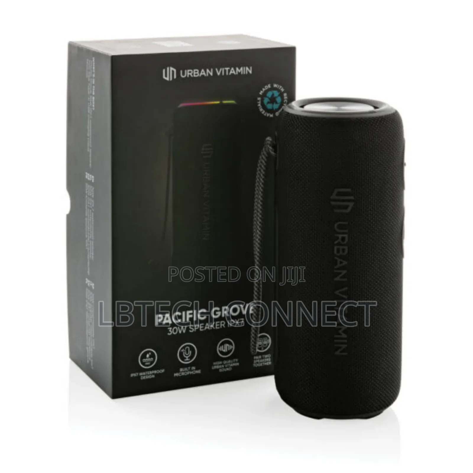 Urban Vitamin Pacific Grove RCS Rplastic 30w Speaker Black