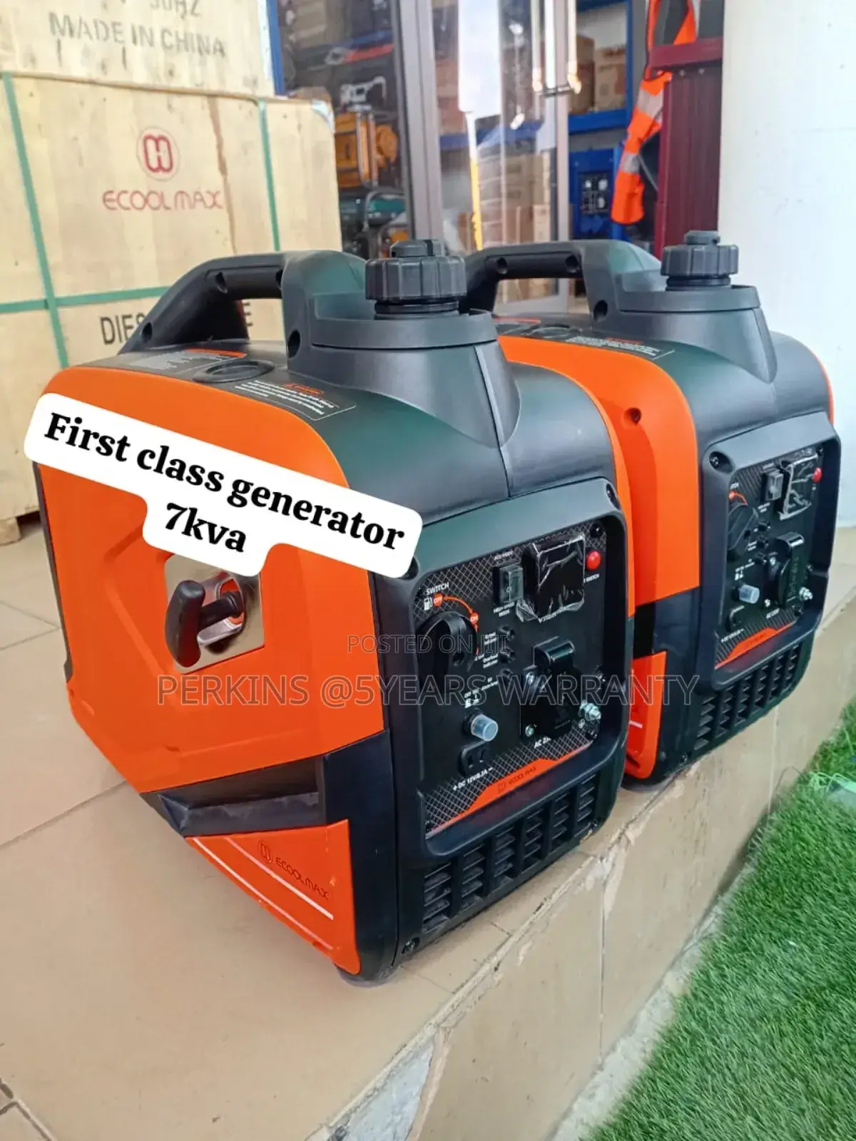 The Power to Generate 7kva 8000wats Pertrol Silent Inverter