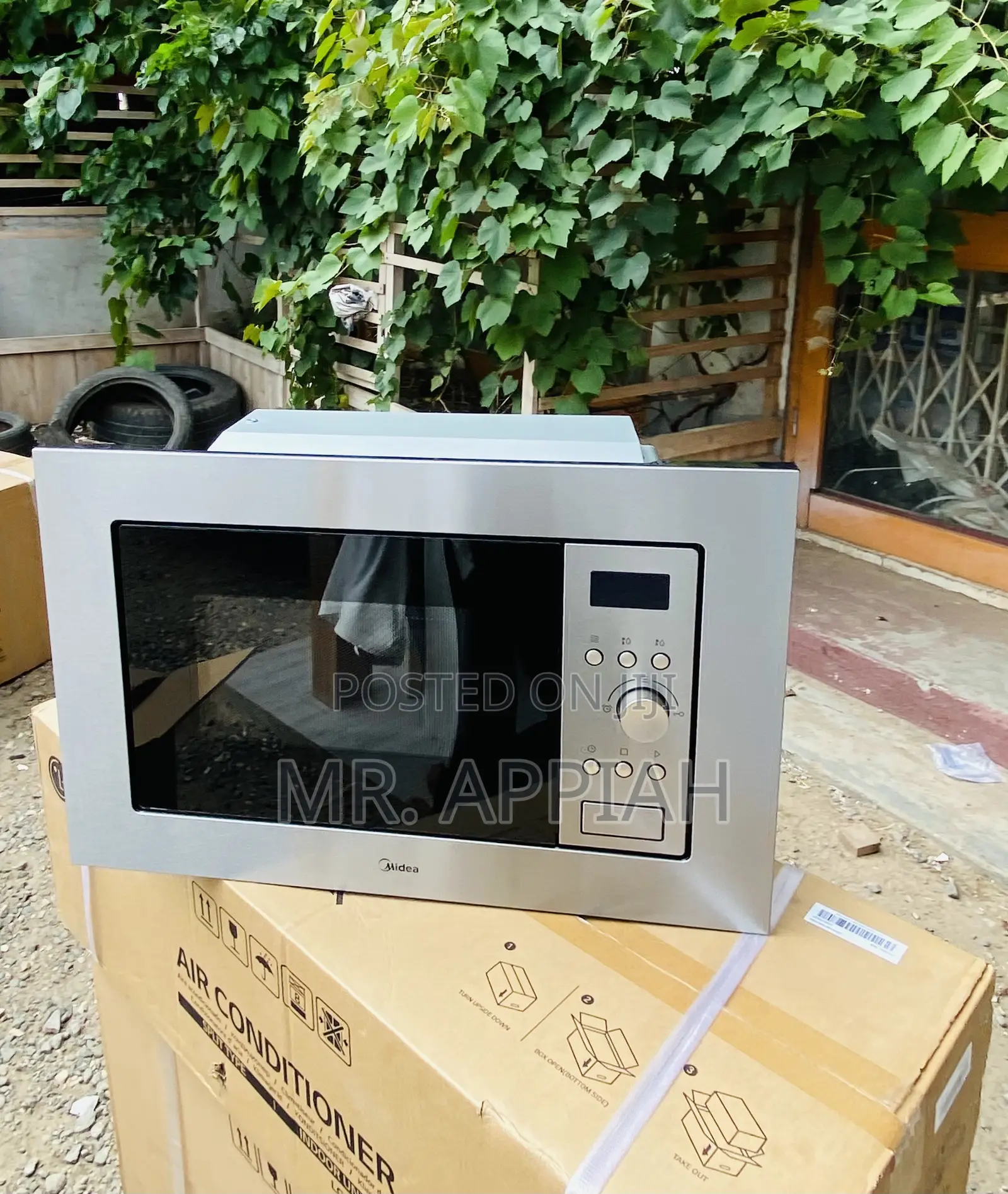 Speedy Cooking Midea AM717BS7 Built-in Oven(Gray) 