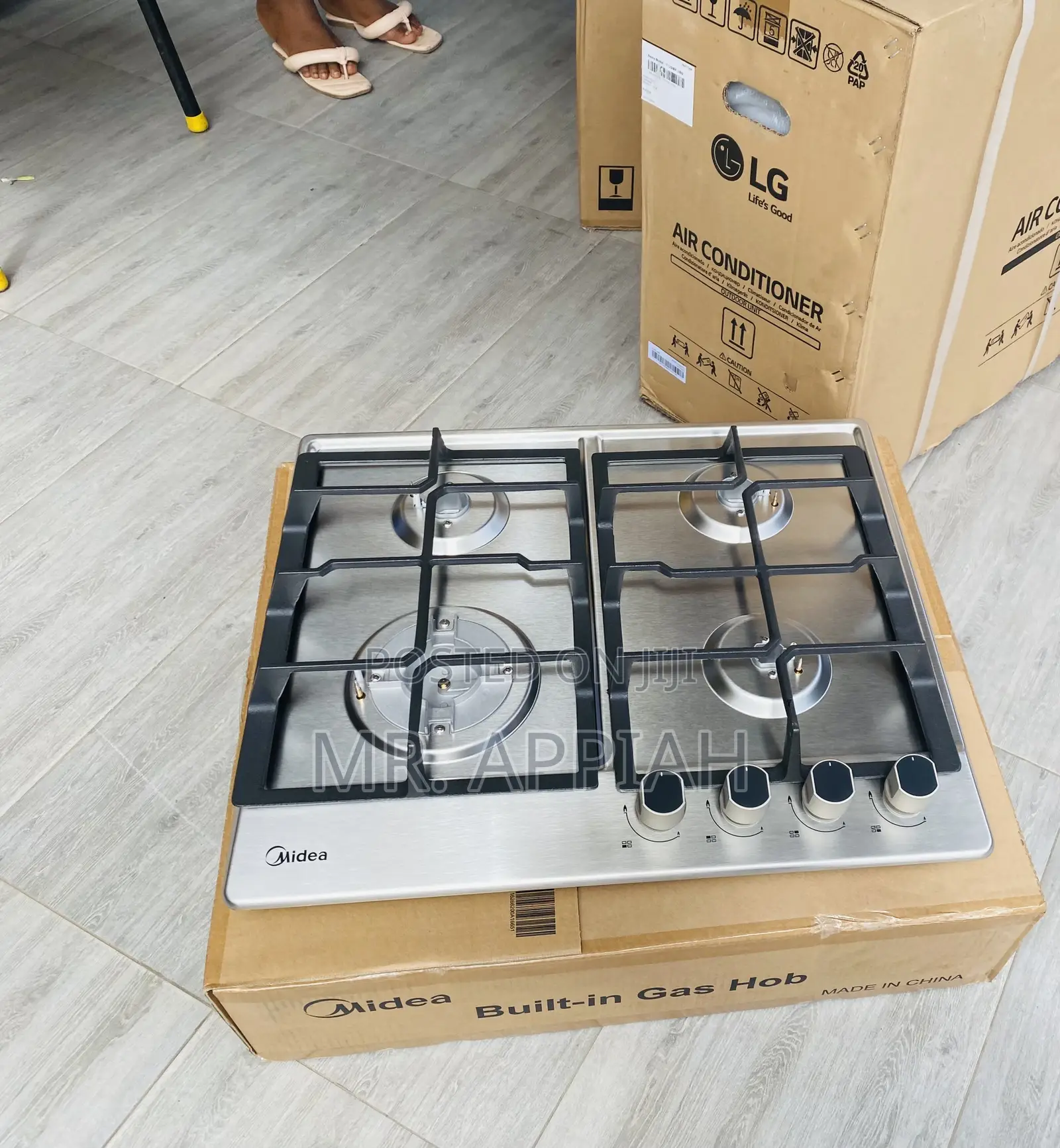 Shop Unique Midea 60G40ME 60cm 4 Gas Hob(Built-In).