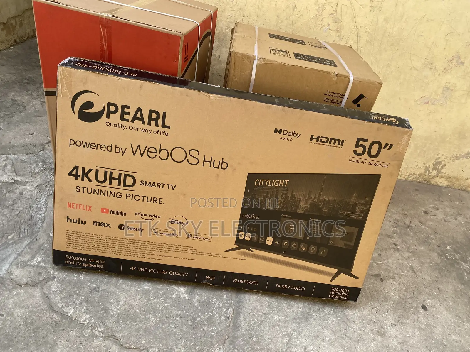 In Vogue Pearl 50 Smart UHD Tv