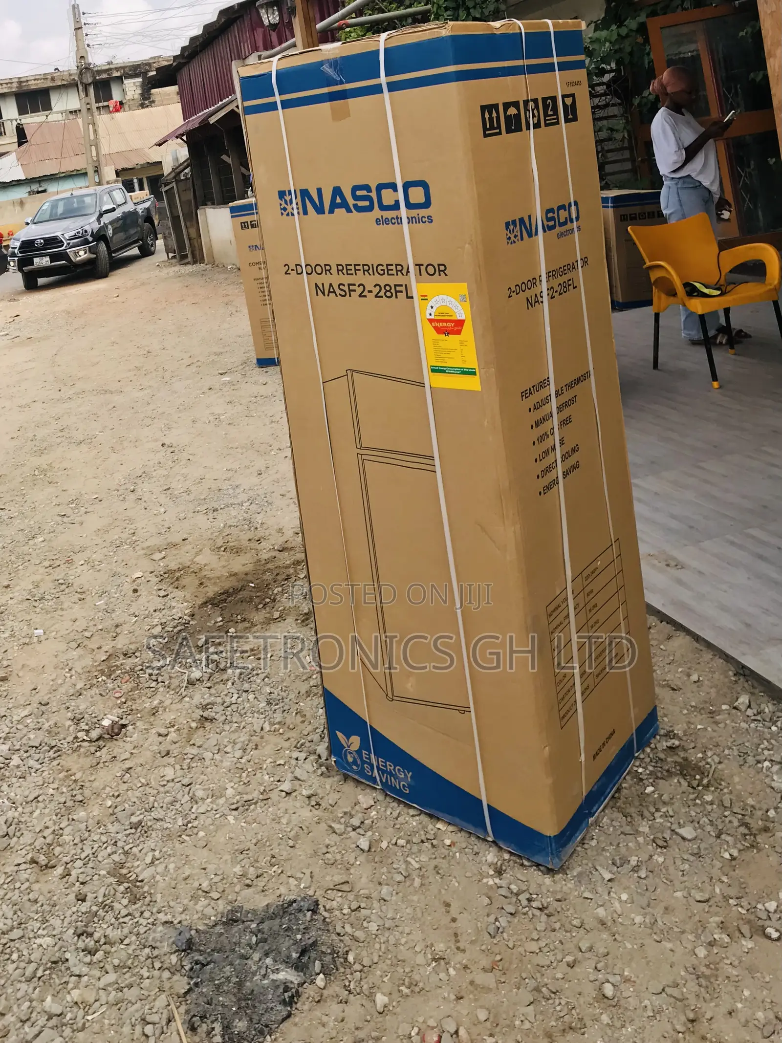 Lockable Nasf2-28fl Nasco Doubledoor Top Mount Fridge