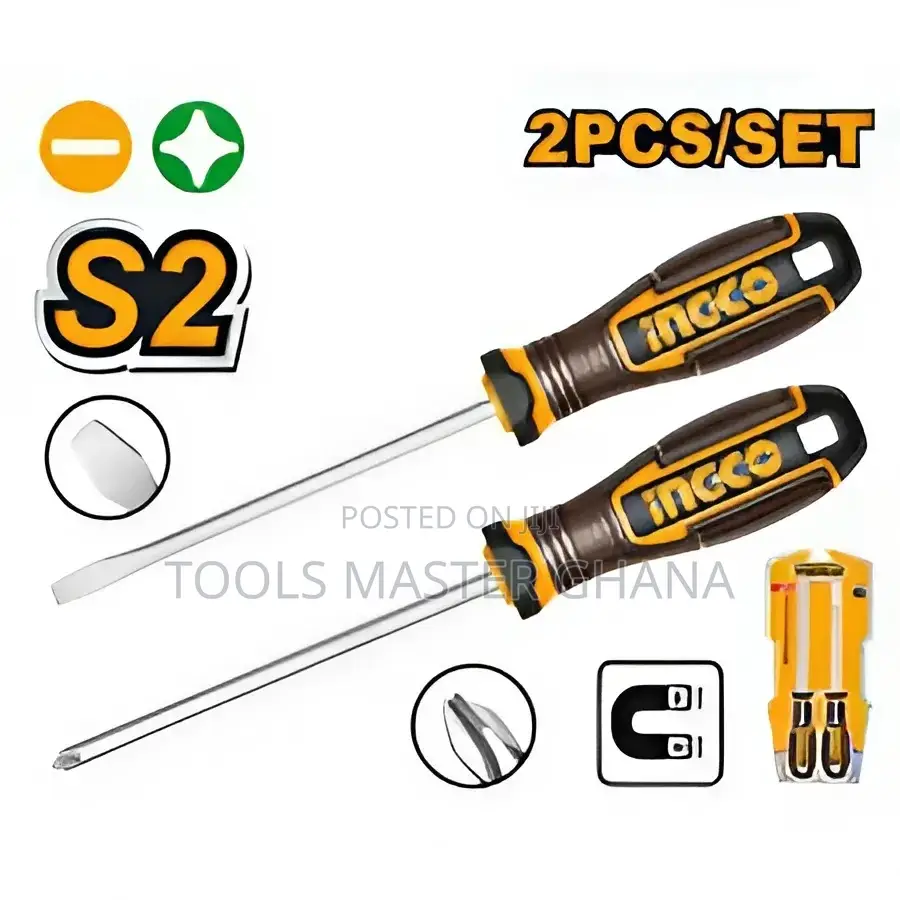 2 Pcs Screwdriver Set - Hksds0228