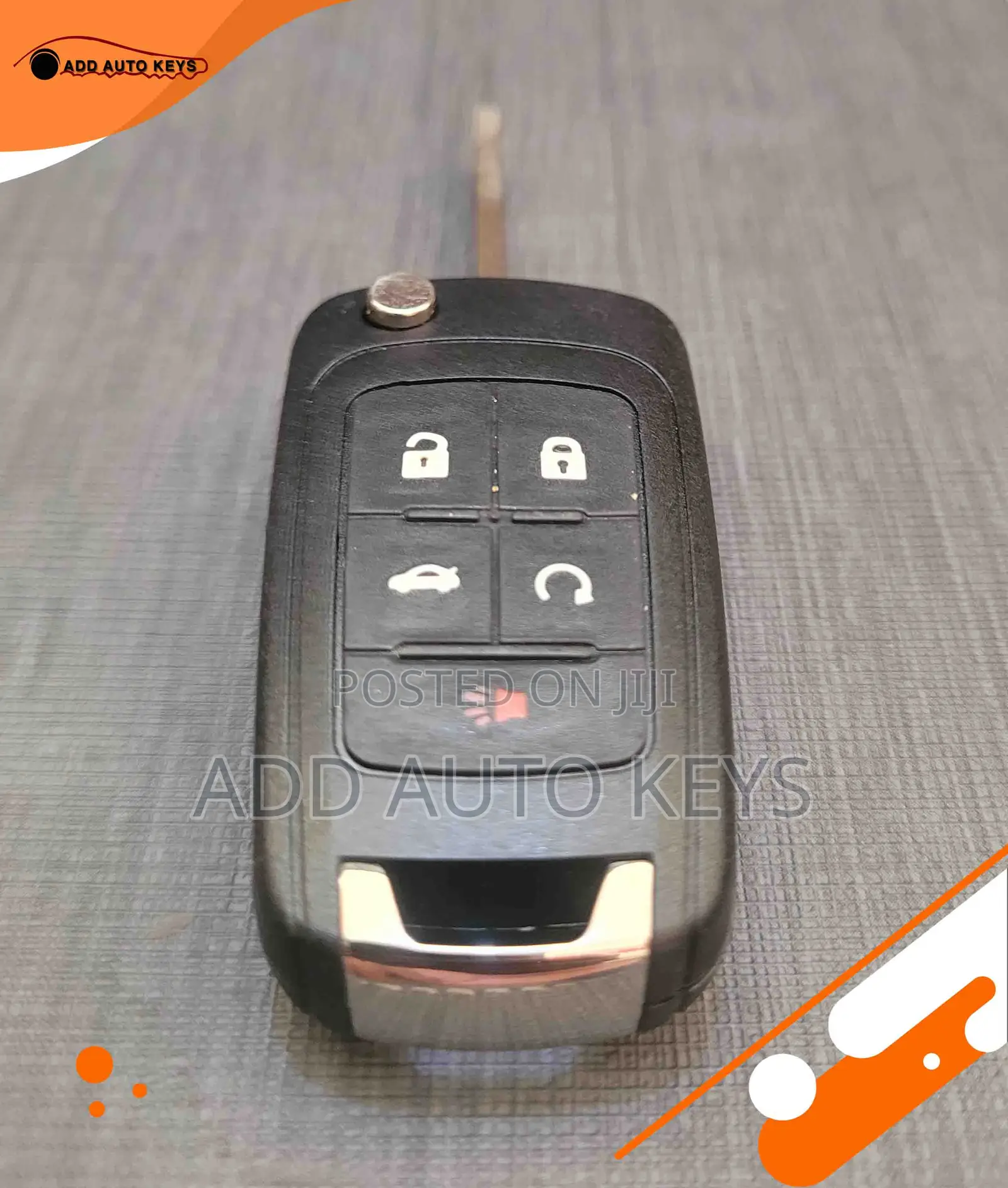 Chevlolet Equinox Cruze Remote Key Flip