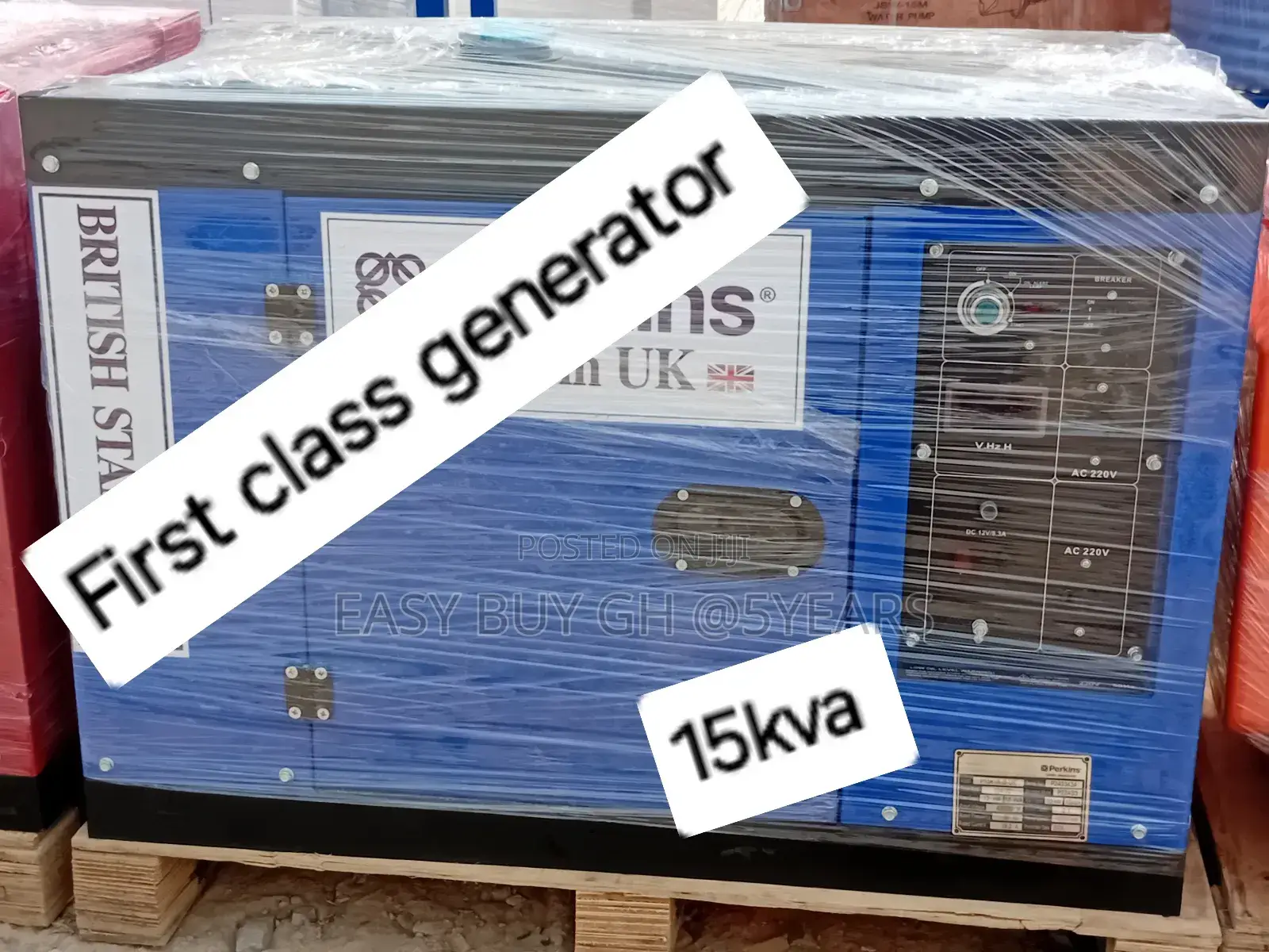 Unparalleled Perkins 15kva Diesel Silent Generator 15kva