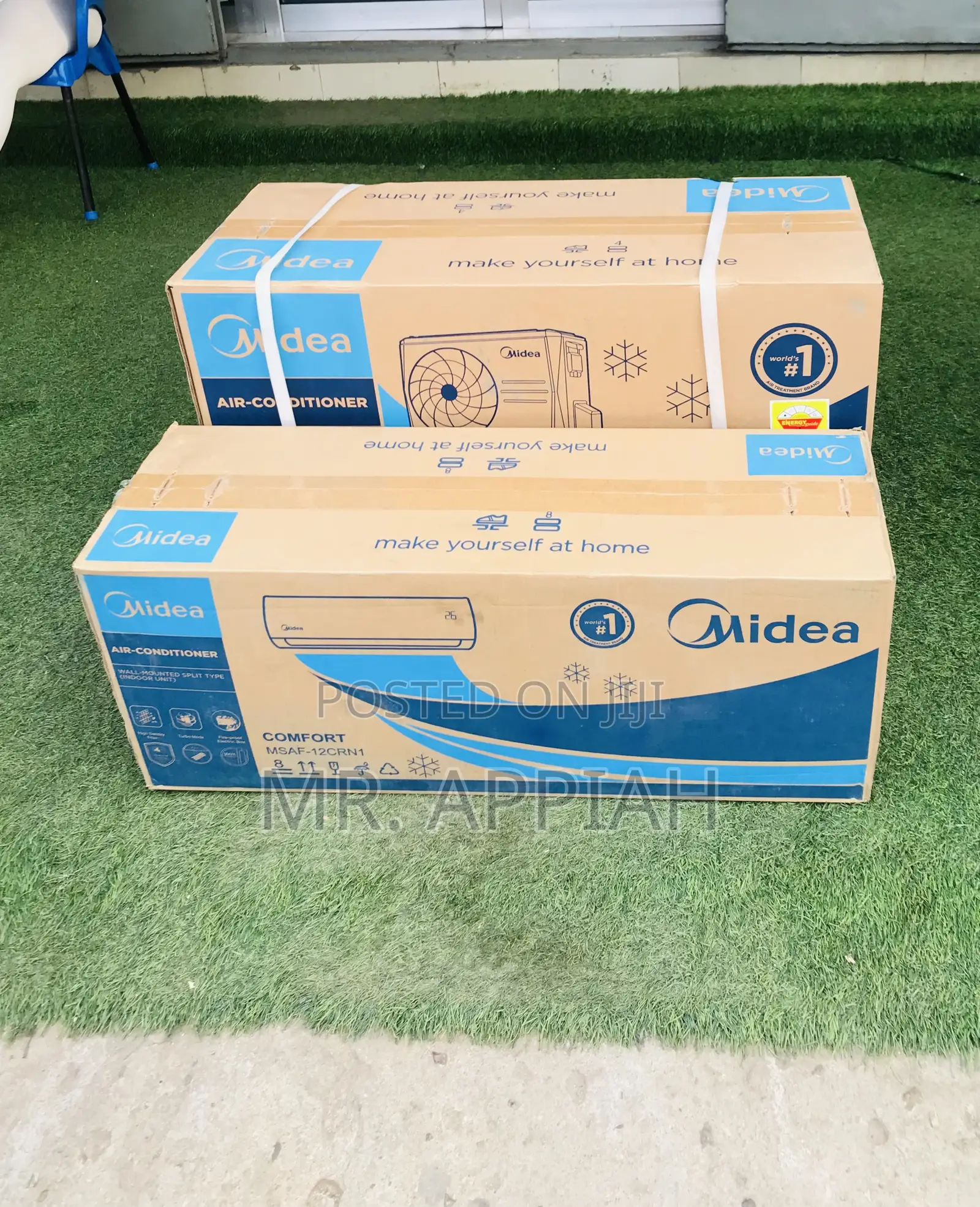 Low Noise Operating Midea 2.0hp Non Inverter Ac.