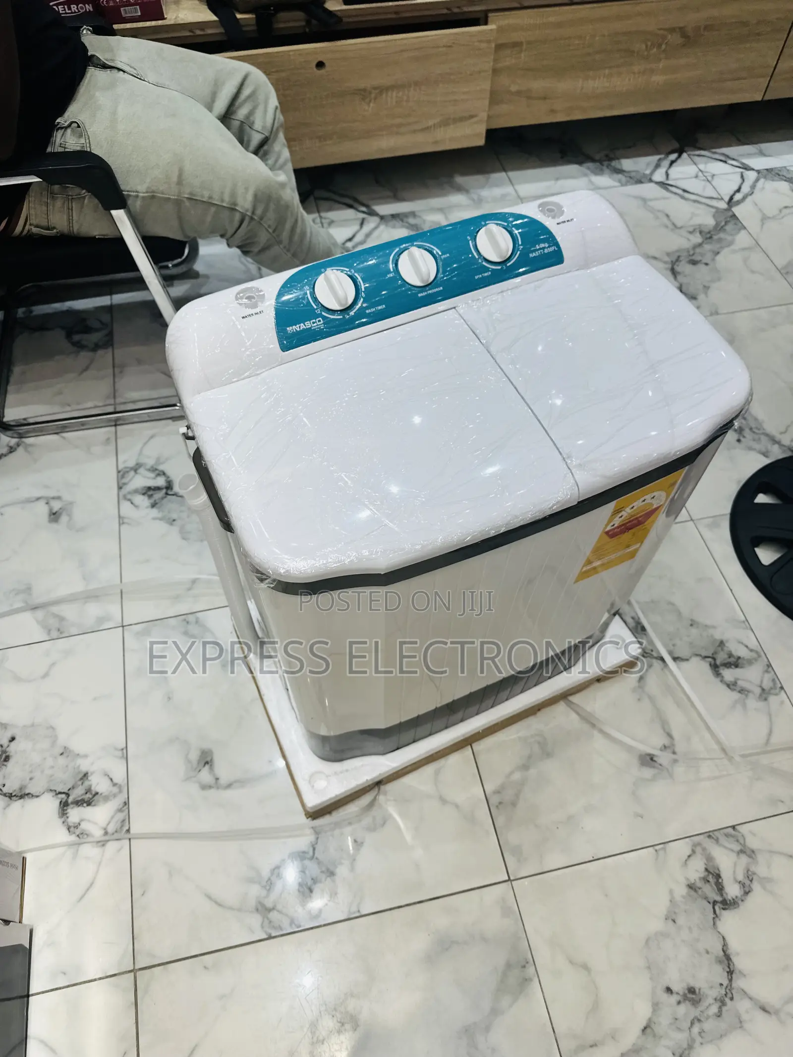 Fast Dewatering Washing Machine 5kg Topload Nasco.
