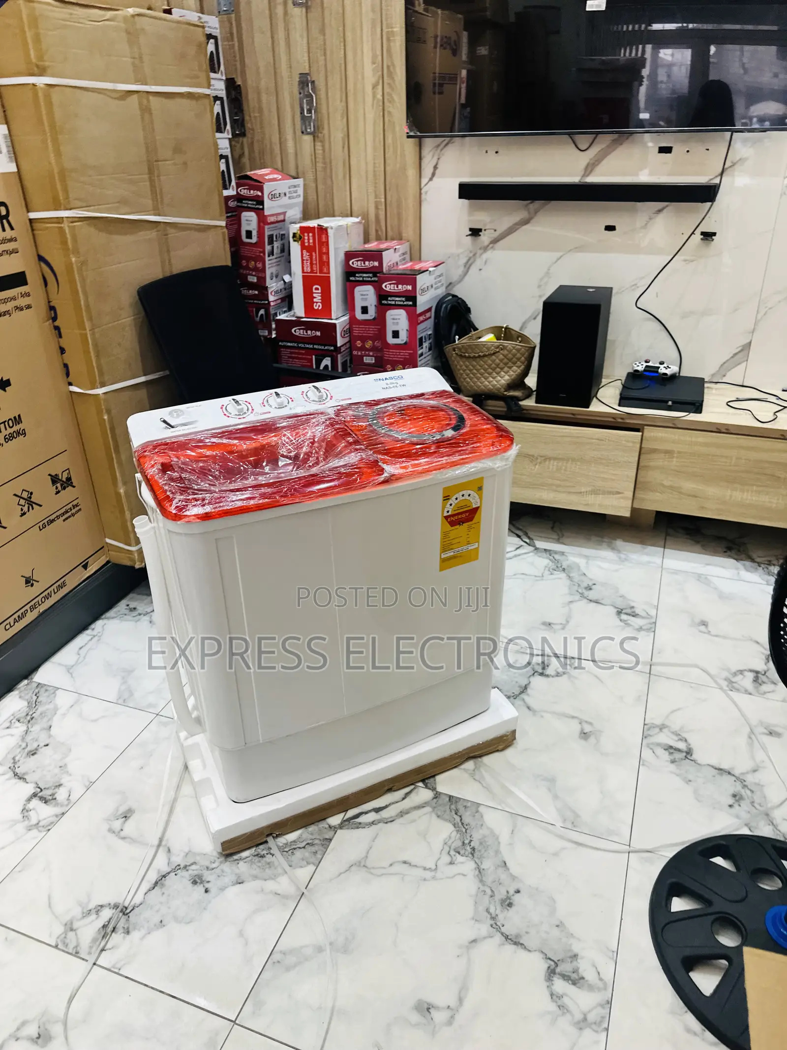 Fast Dewatering Washing Machine 8kg Topload Nasco