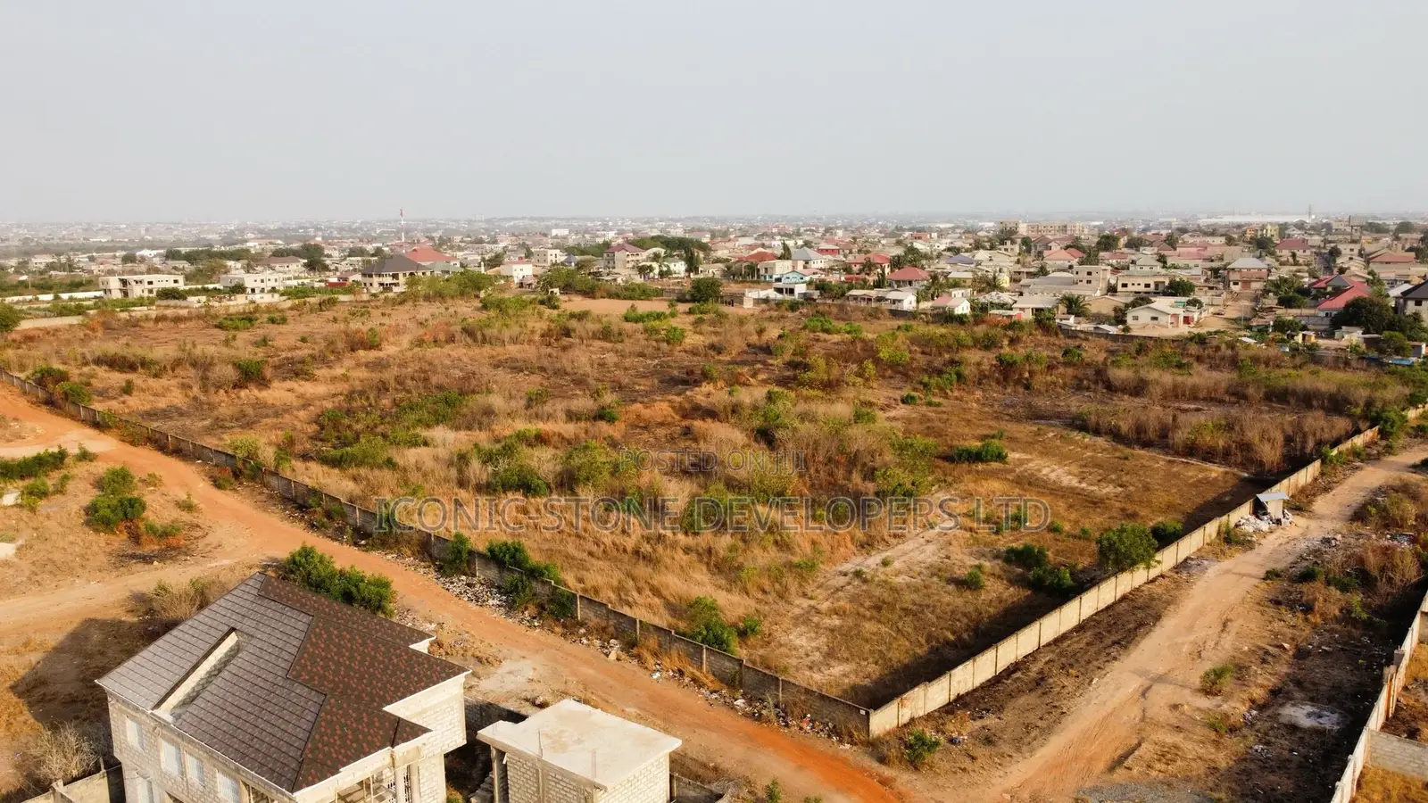 12 Acres of Registered Land for Sale at Borteyman Comm 23