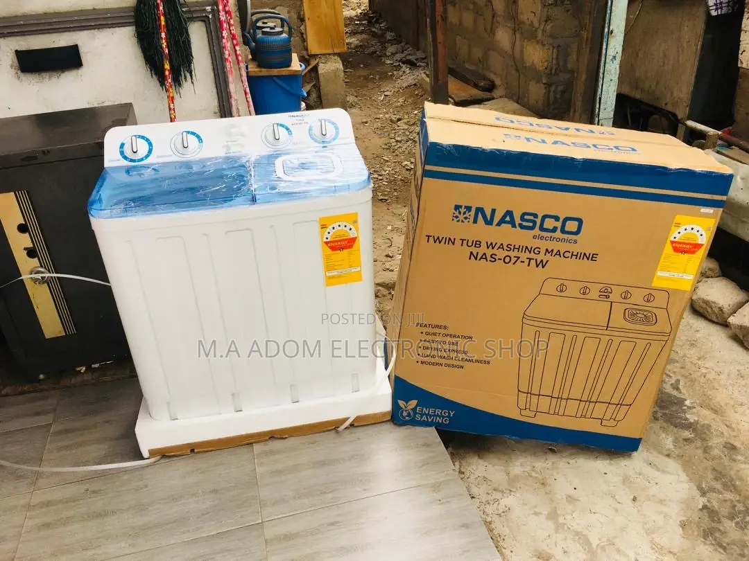 Nasco 7kg Washing Machine - Handles Big Loads With Ease!