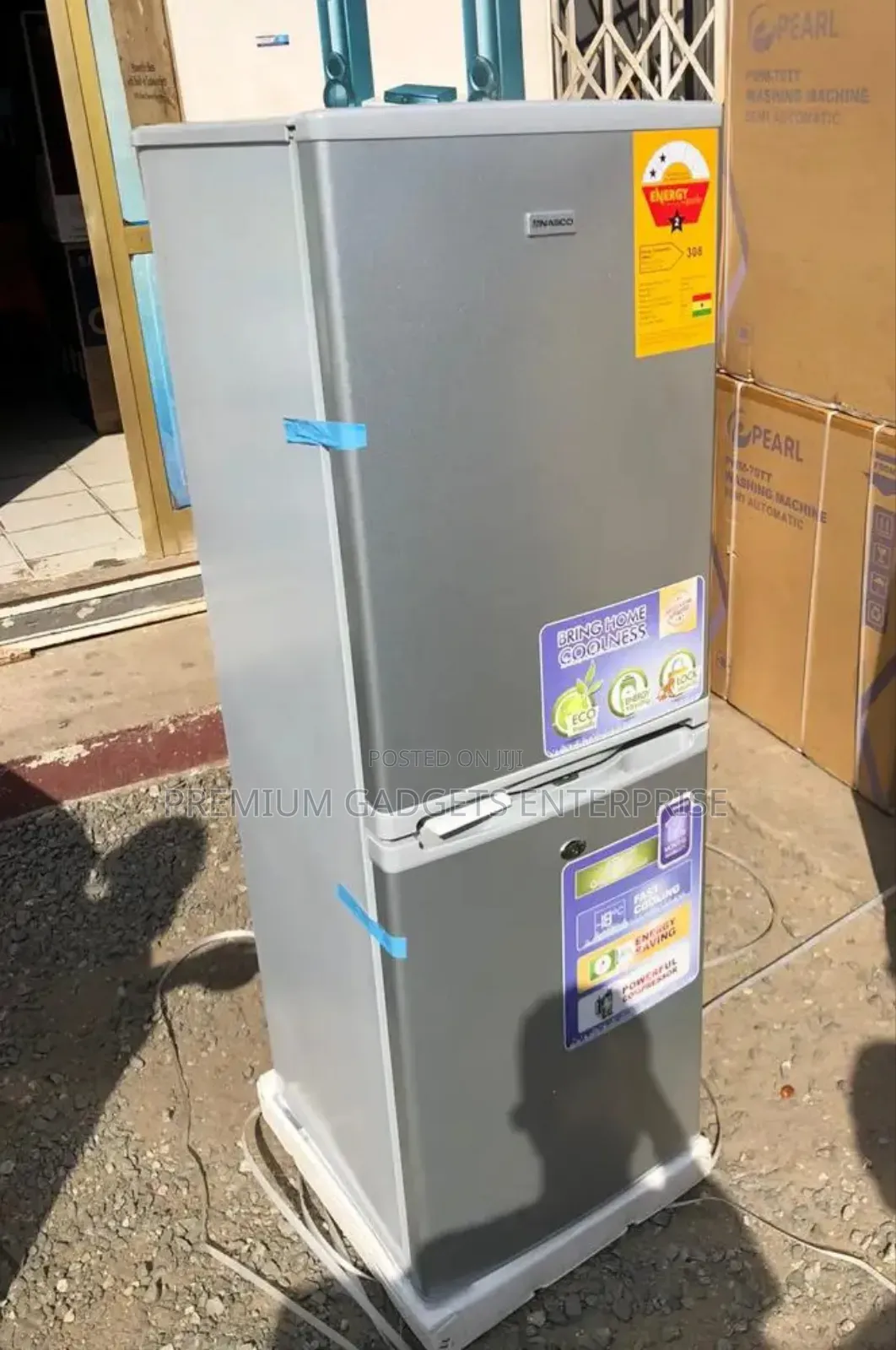 Bottom Mount Freezer 147ltr Nasco Dd2-20 Refrigerator