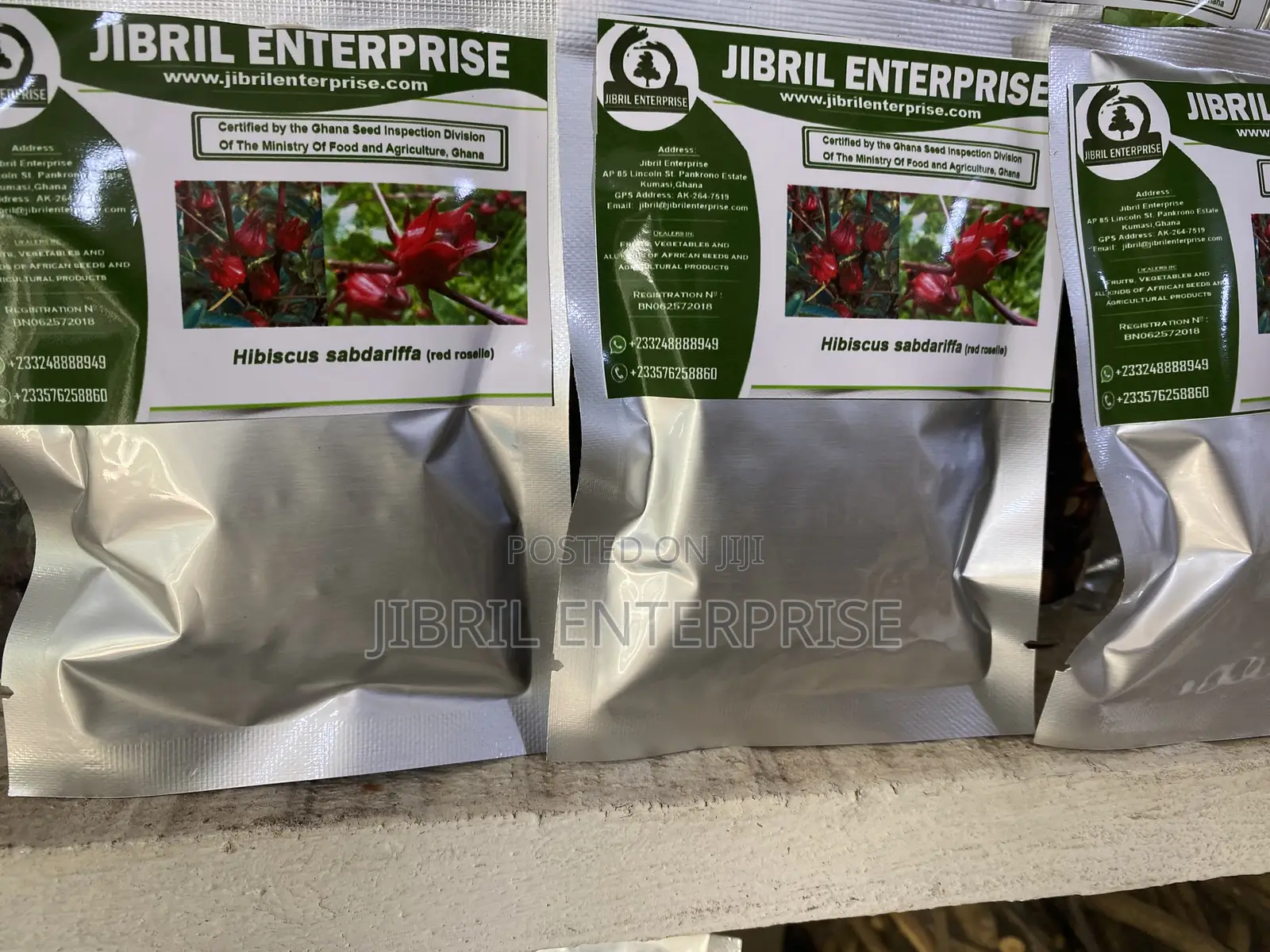 Red Roselle(Hibiscus Sabdariffa)”Sobolo”