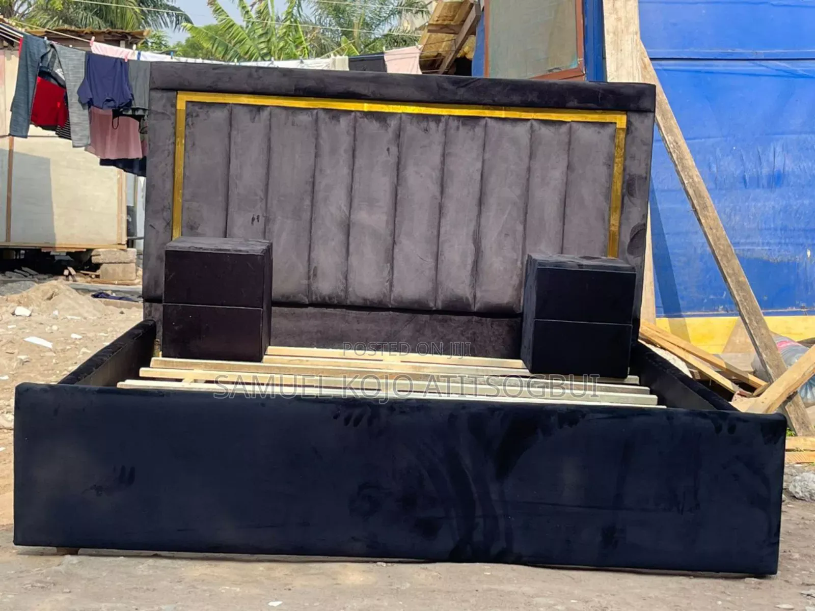#2 Drawers Queen Size Bed Frame