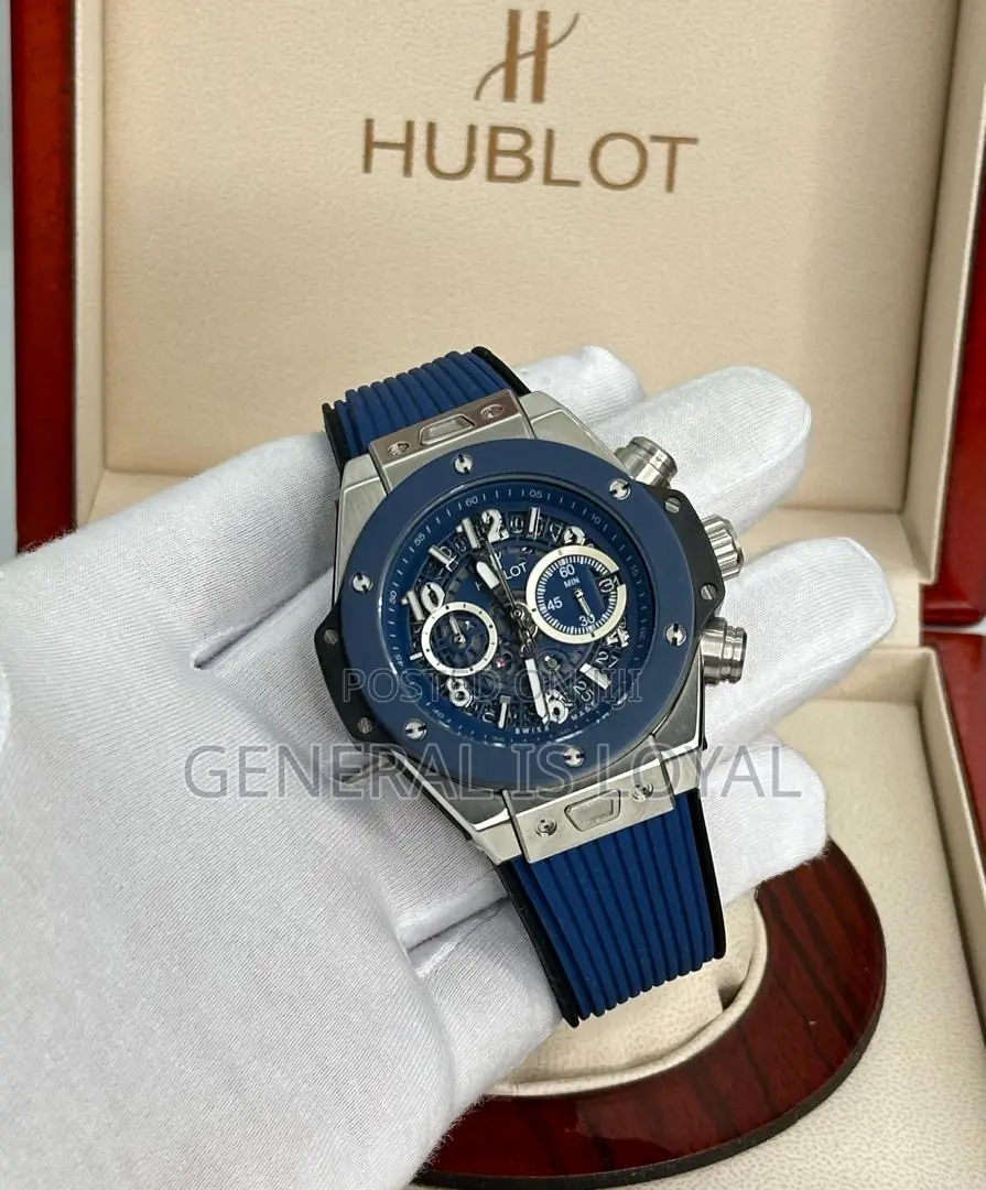 Big Bang Unico King Gold Blue Ceramic 44 Mm