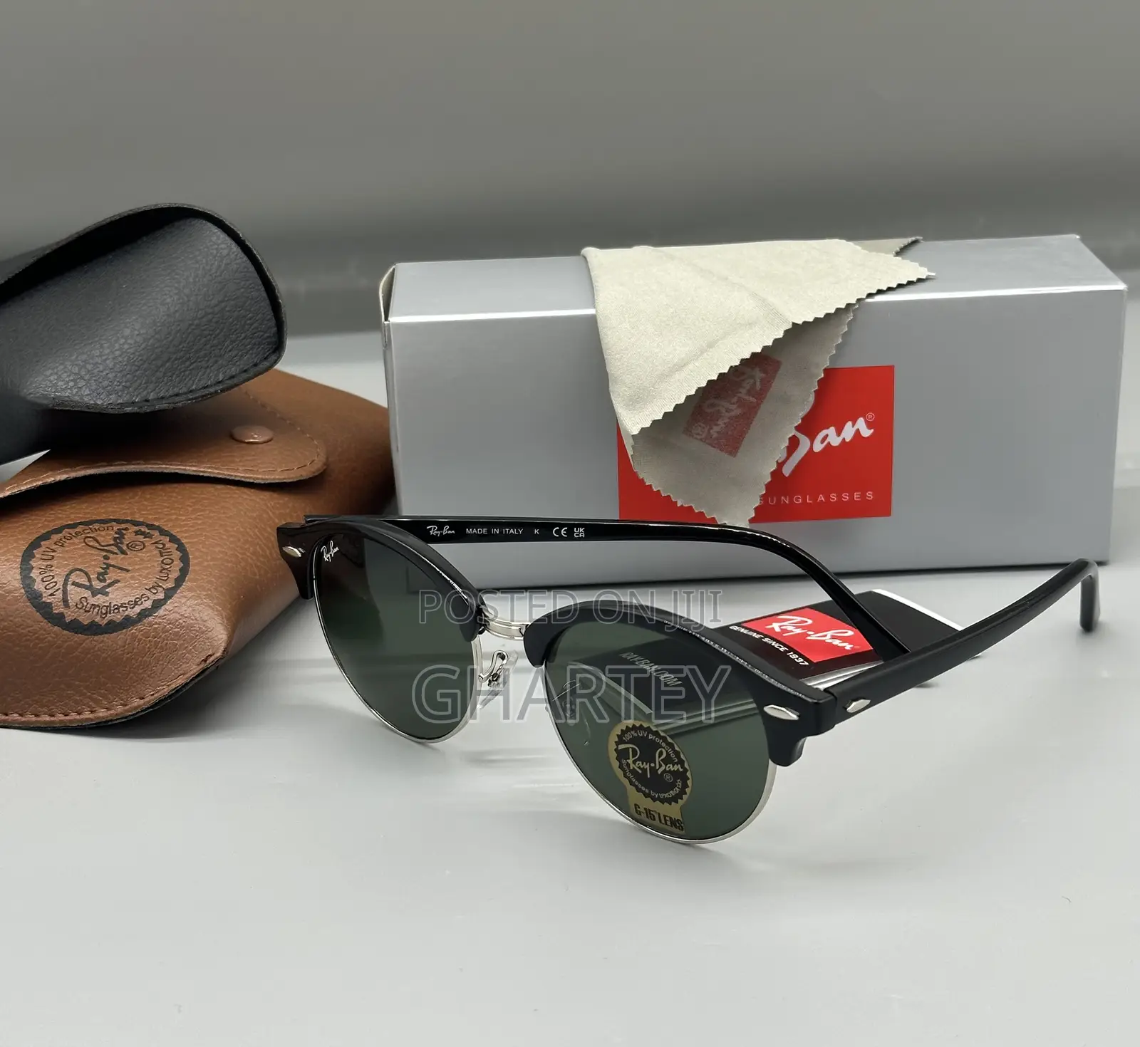 Ray Ban Clubmaster Luxury Fashion Sunglasses(Free Delivery)