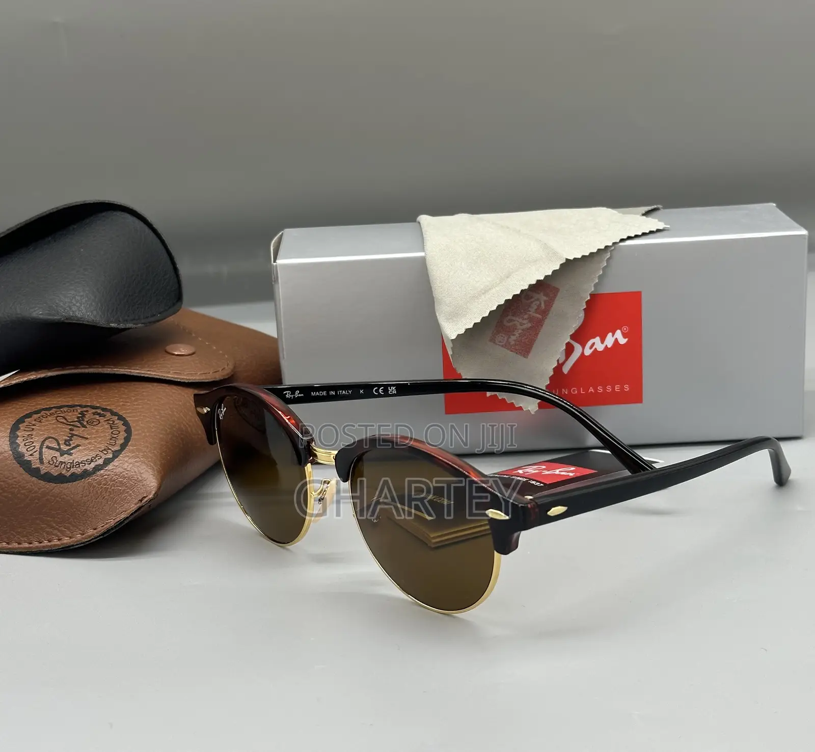 Ray Ban Clubmaster Luxury Fashion Sunglasses(Free Delivery)