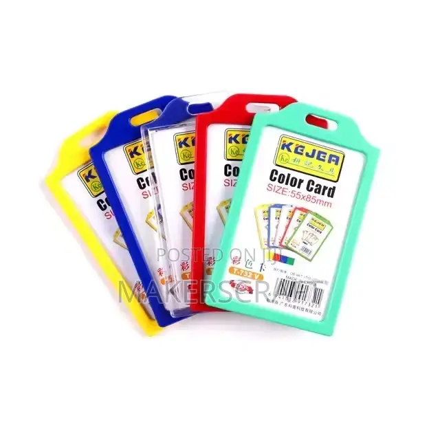 Hard Plastic ID Card Holder