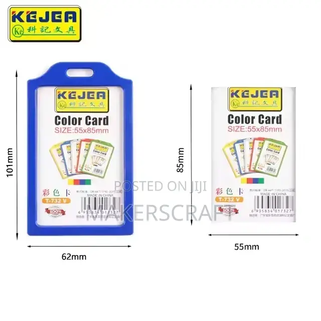 Hard Plastic ID Card Holder