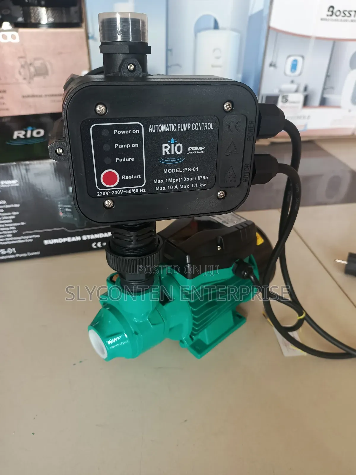 Rio 0.5hp Automatic Water Pump Complete