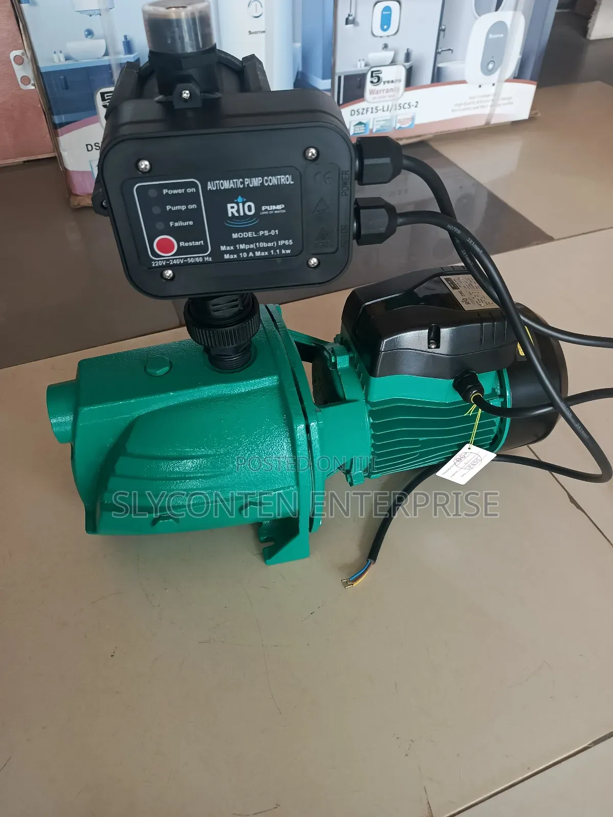 Rio 1.0hp Automatic Water Pump Complete