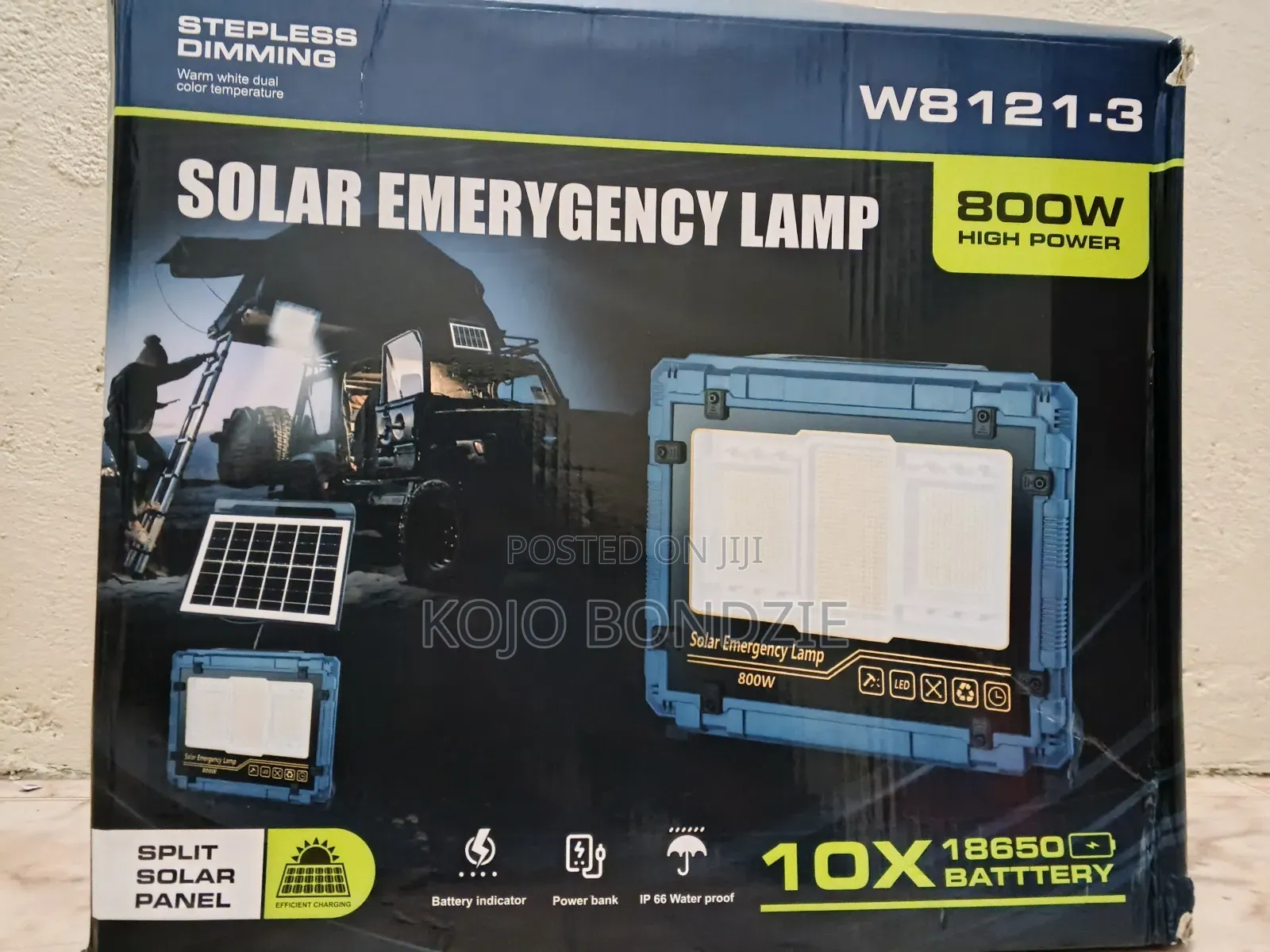 LED Solar Lamp (800watt)