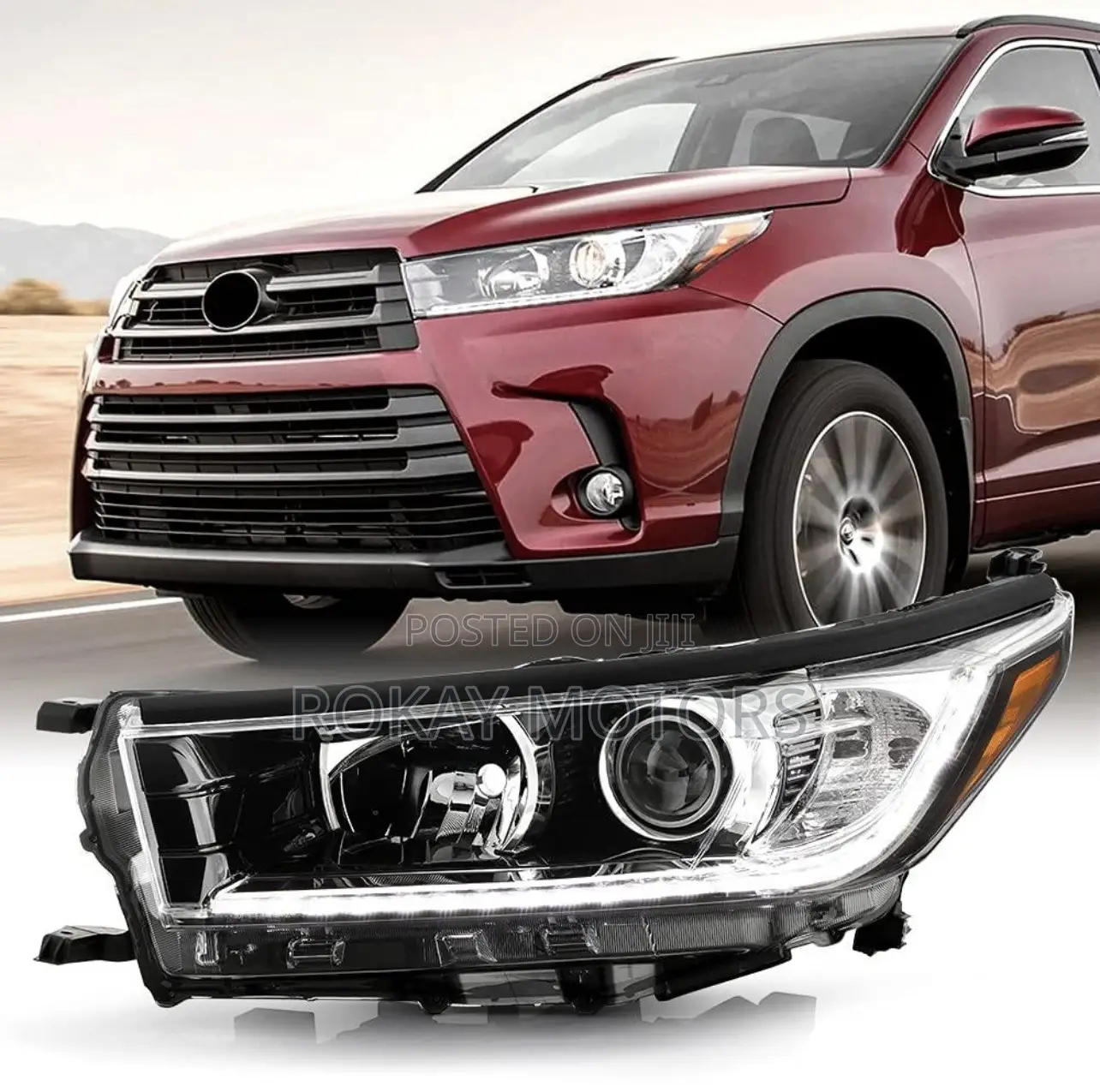 Highlander 2016,2017,2018,2019 Headlight Led