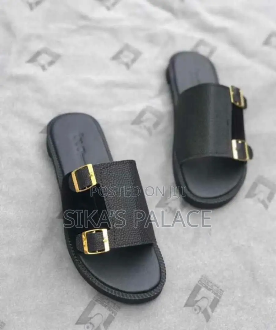 Double Belted Slippers