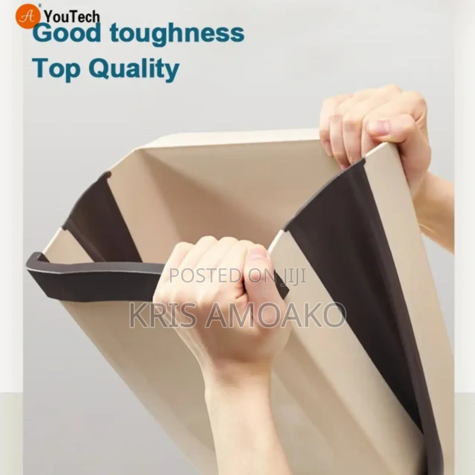 Foldable Trash Bin With Garbage Bags