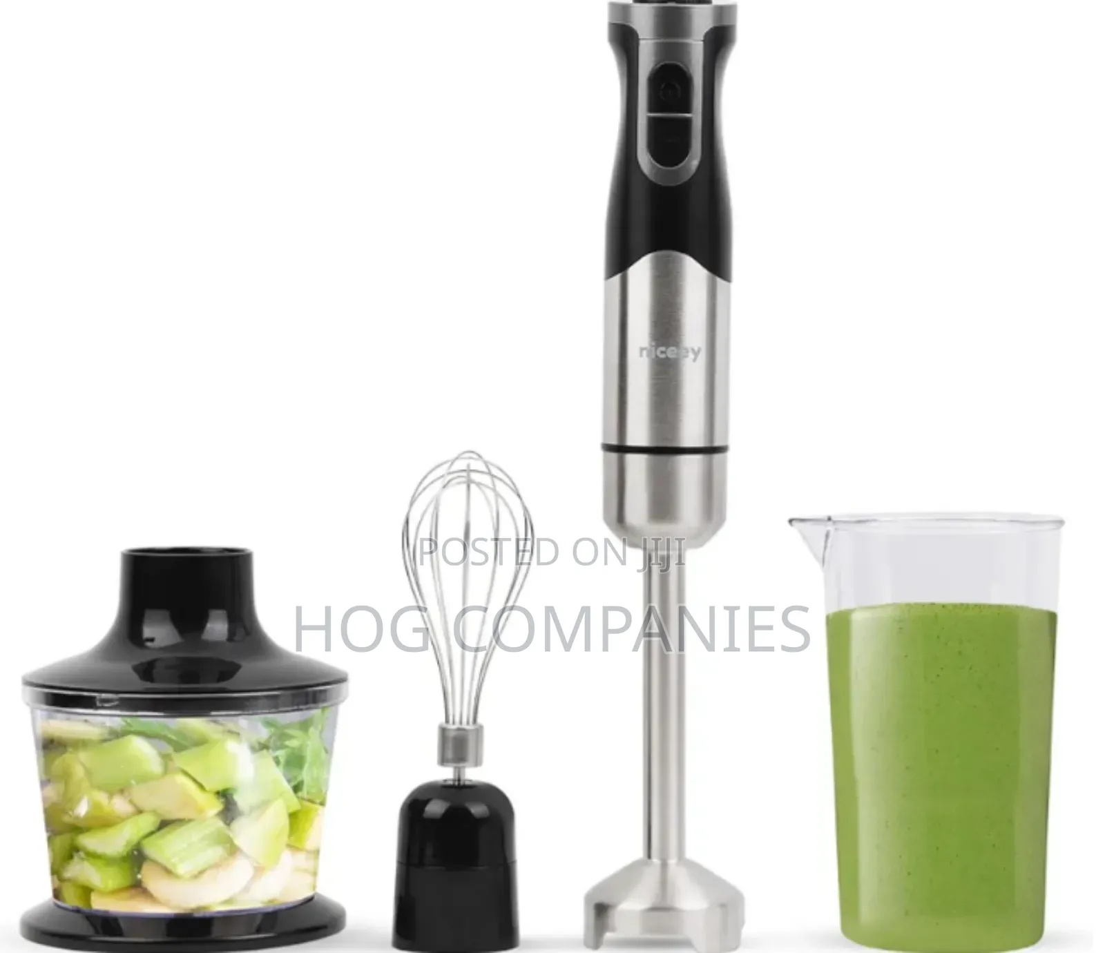 4-in- Electric Hand Blender Set