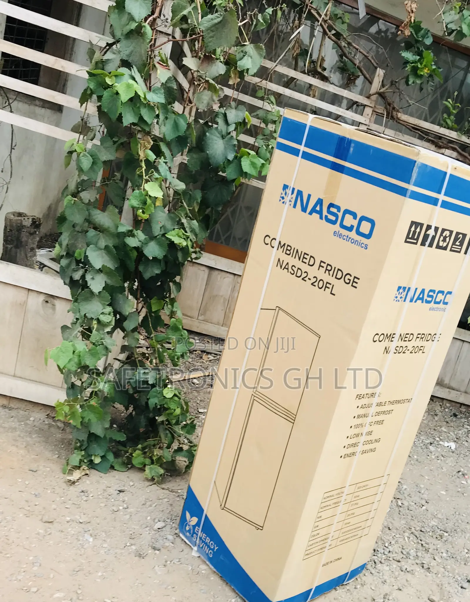 Nasco Strong Nasd2-20fl Doubledoor Bottom Freezer Fridge