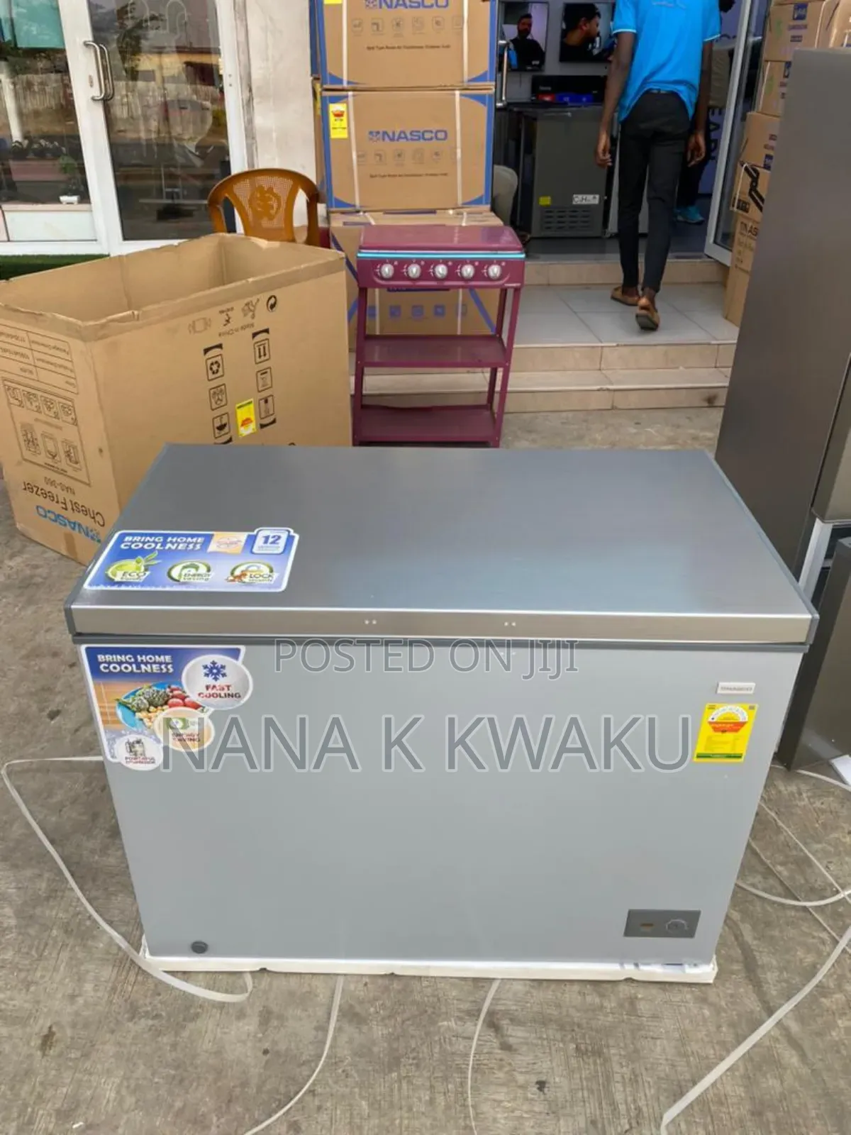 Speed Freezer_nasco 290litres Chest Freezer