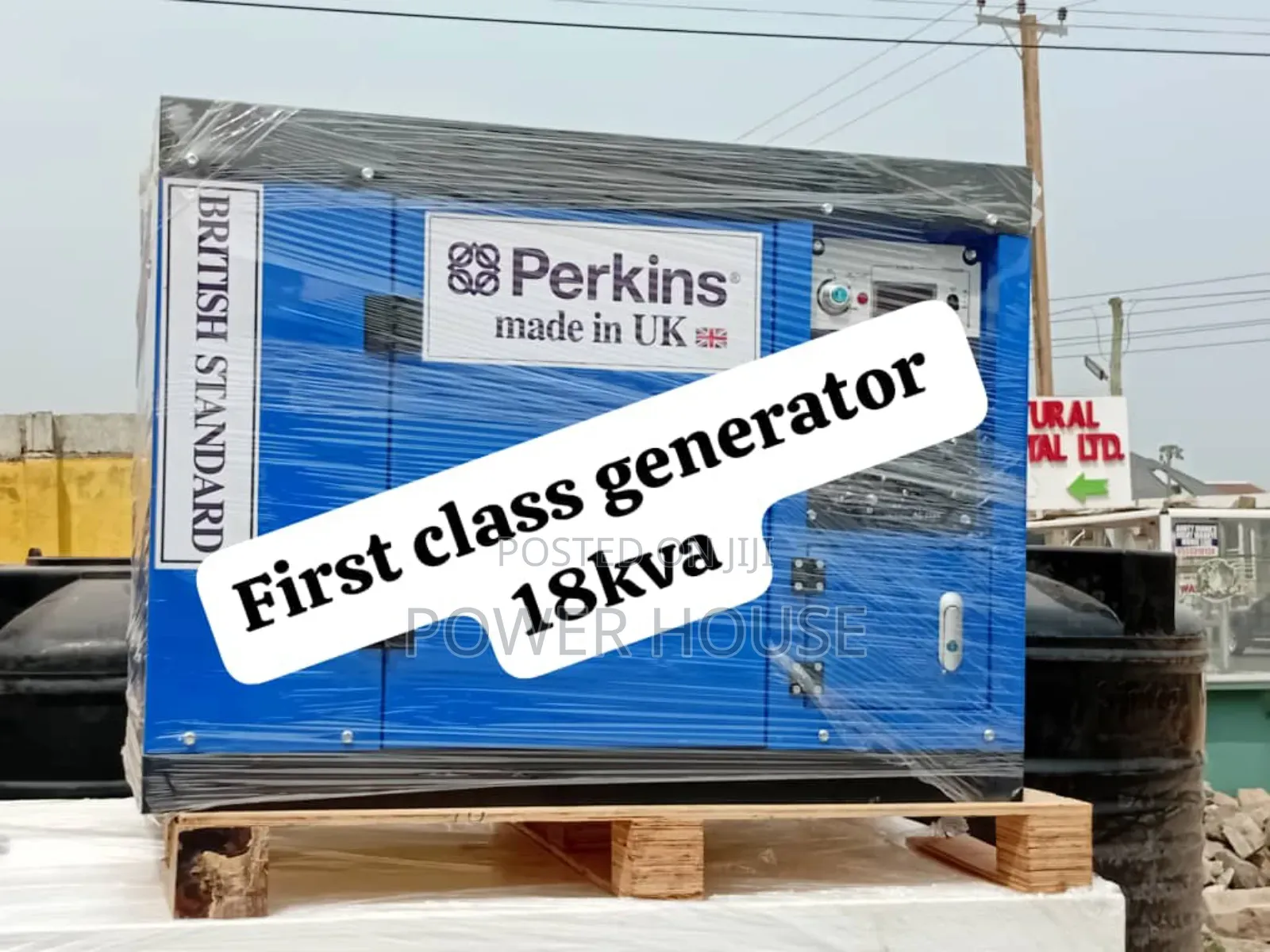 Grand 18kva Perkins Uk Silent Generator 18kva