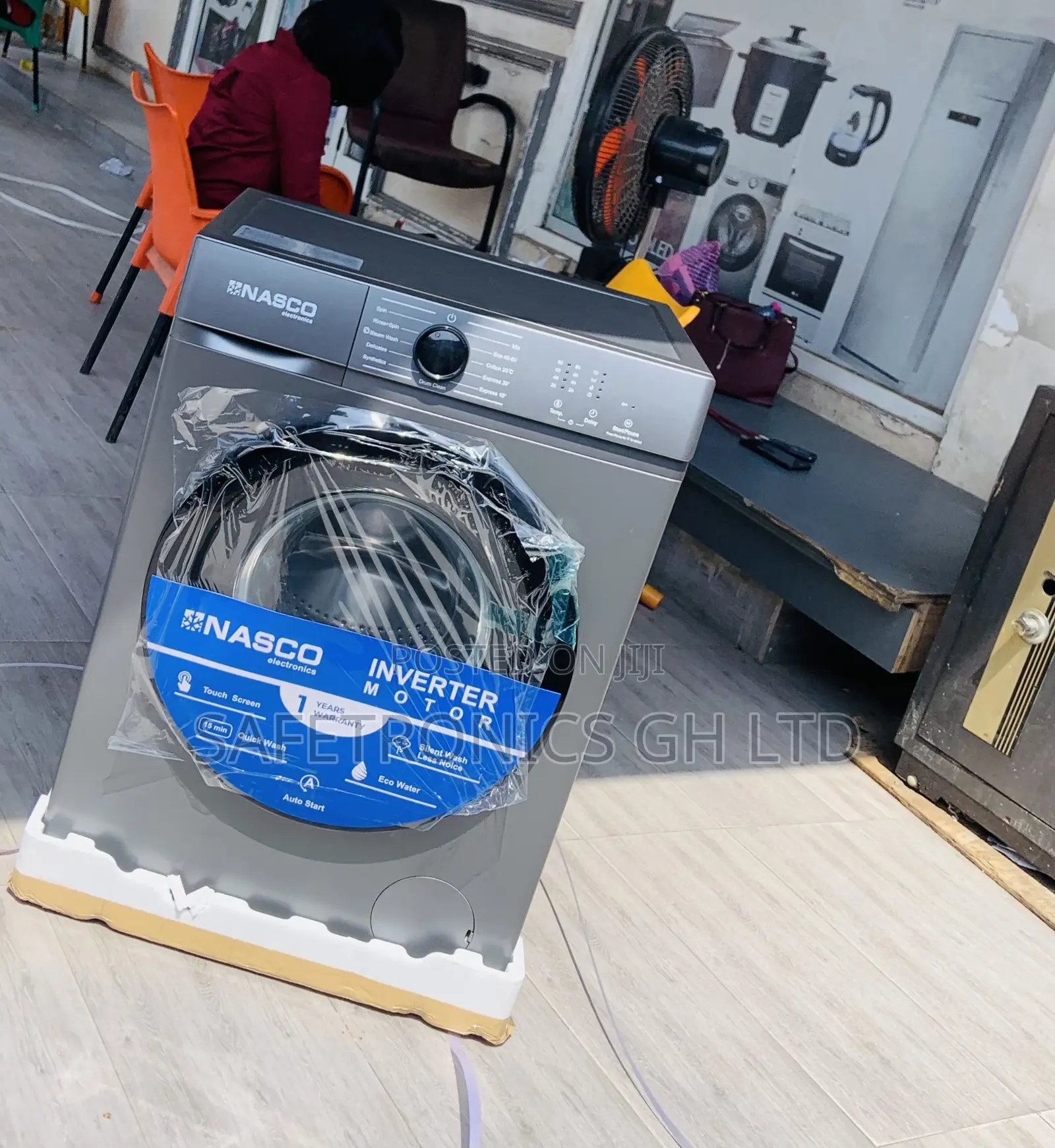 Massive Nasco Front Load Fullauto Inverter 8kg Washer